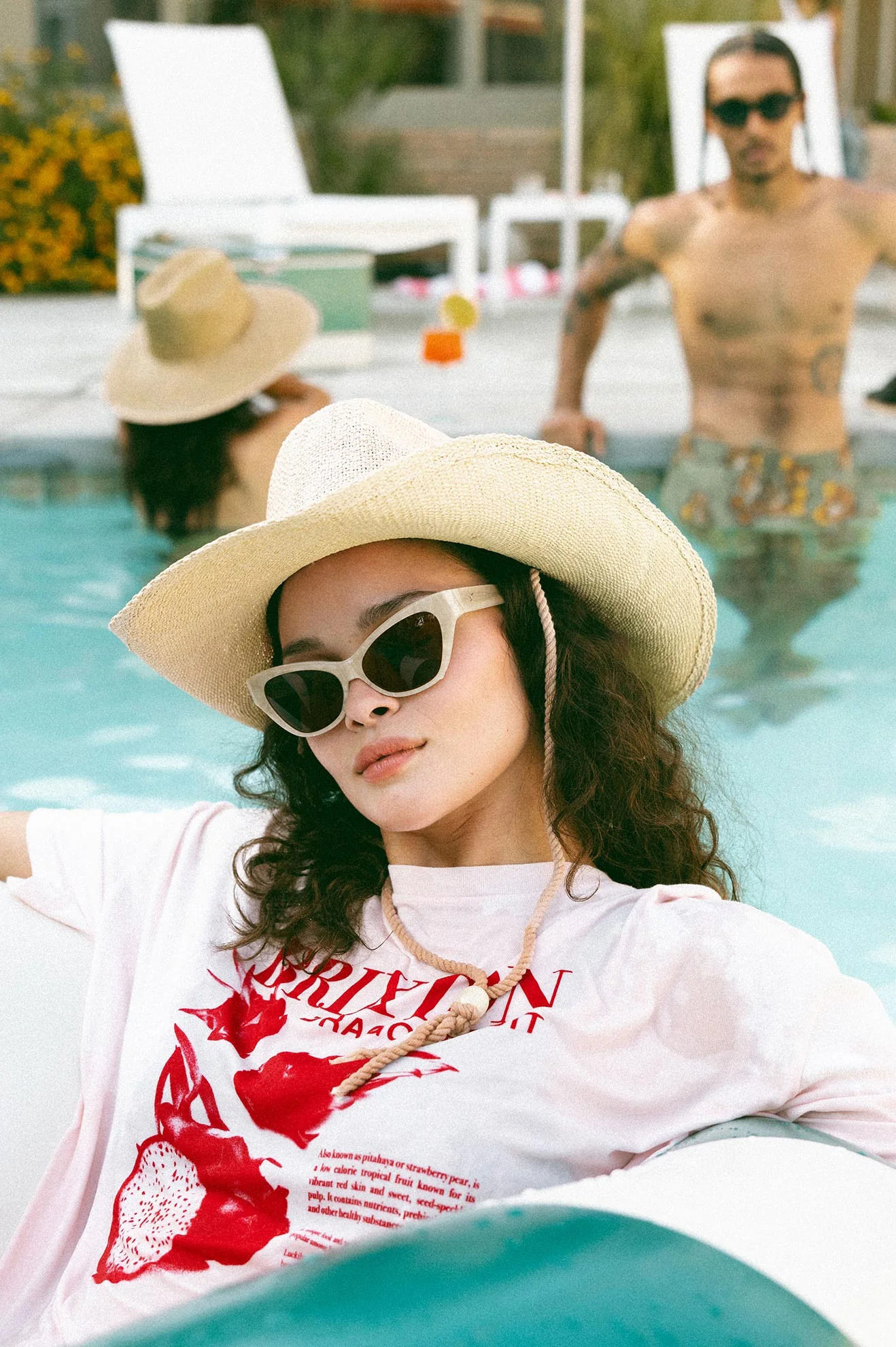 Austin Straw Cowboy Hat - Bone