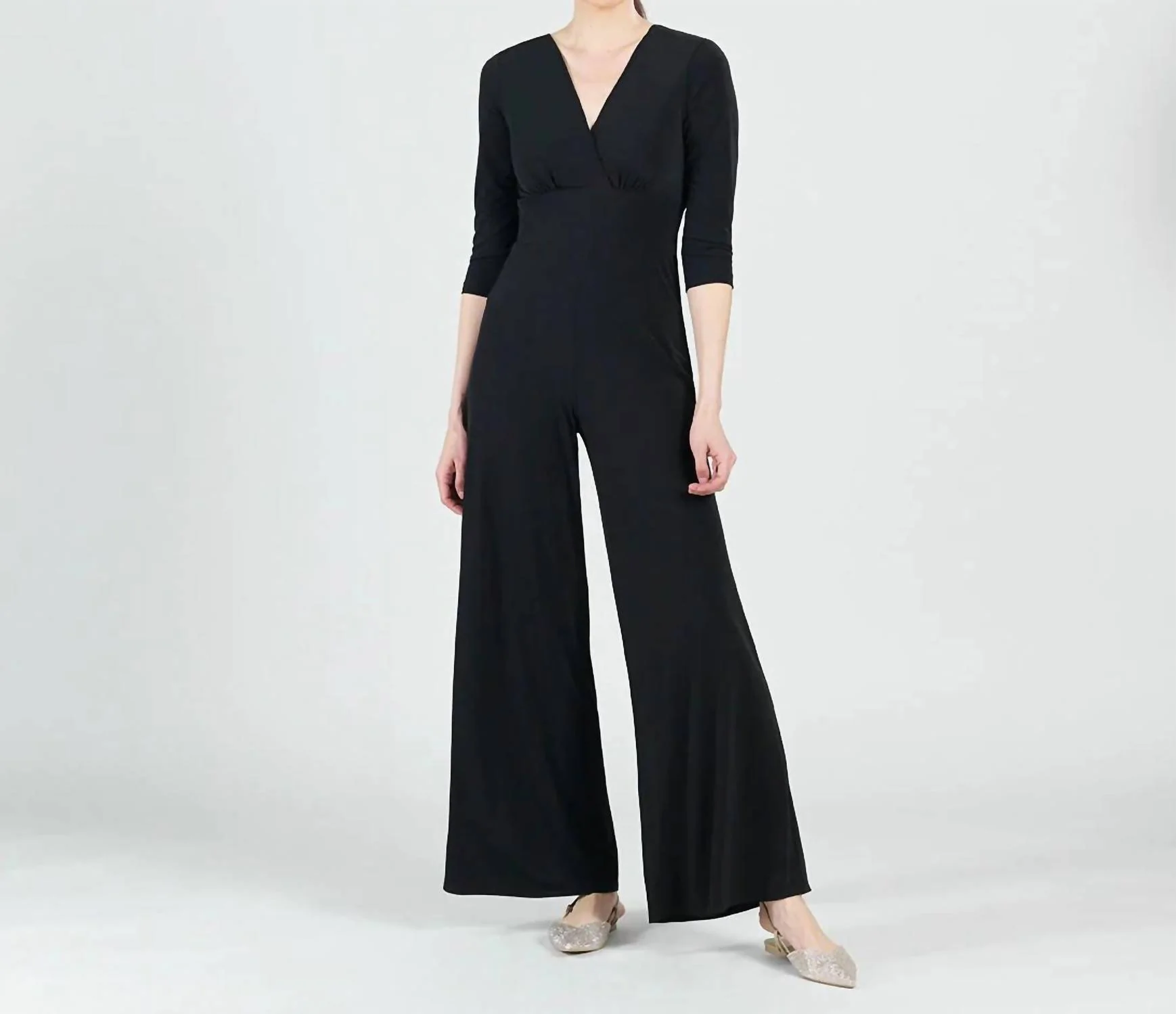 Signature Soft Jumpsuit In Black