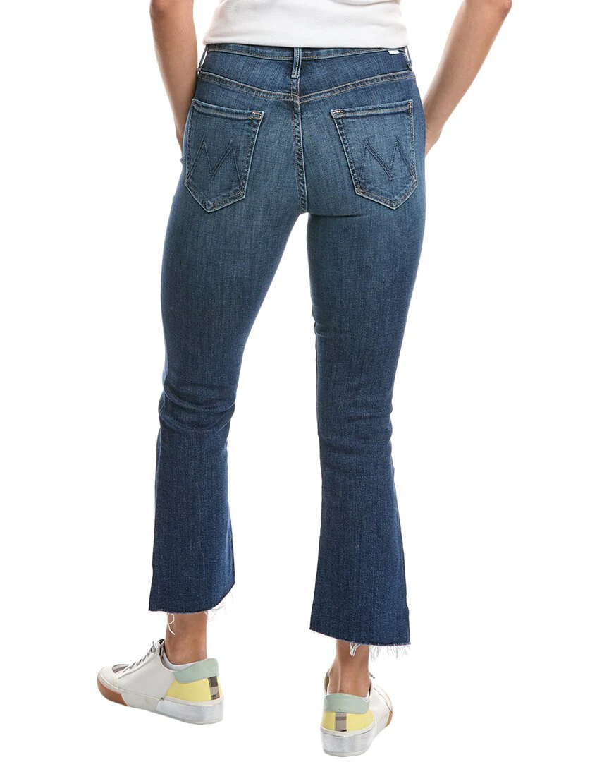 MOTHER The Insider Crop Step Fray Girl Crush Jean