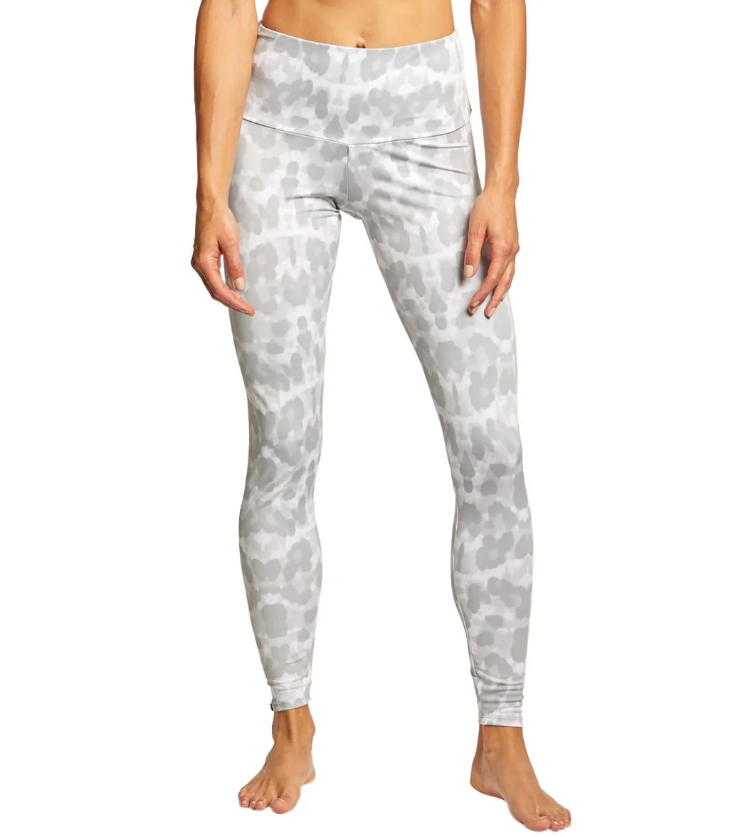 Onzie High Waisted Yoga Leggings Nocturnal Leopard