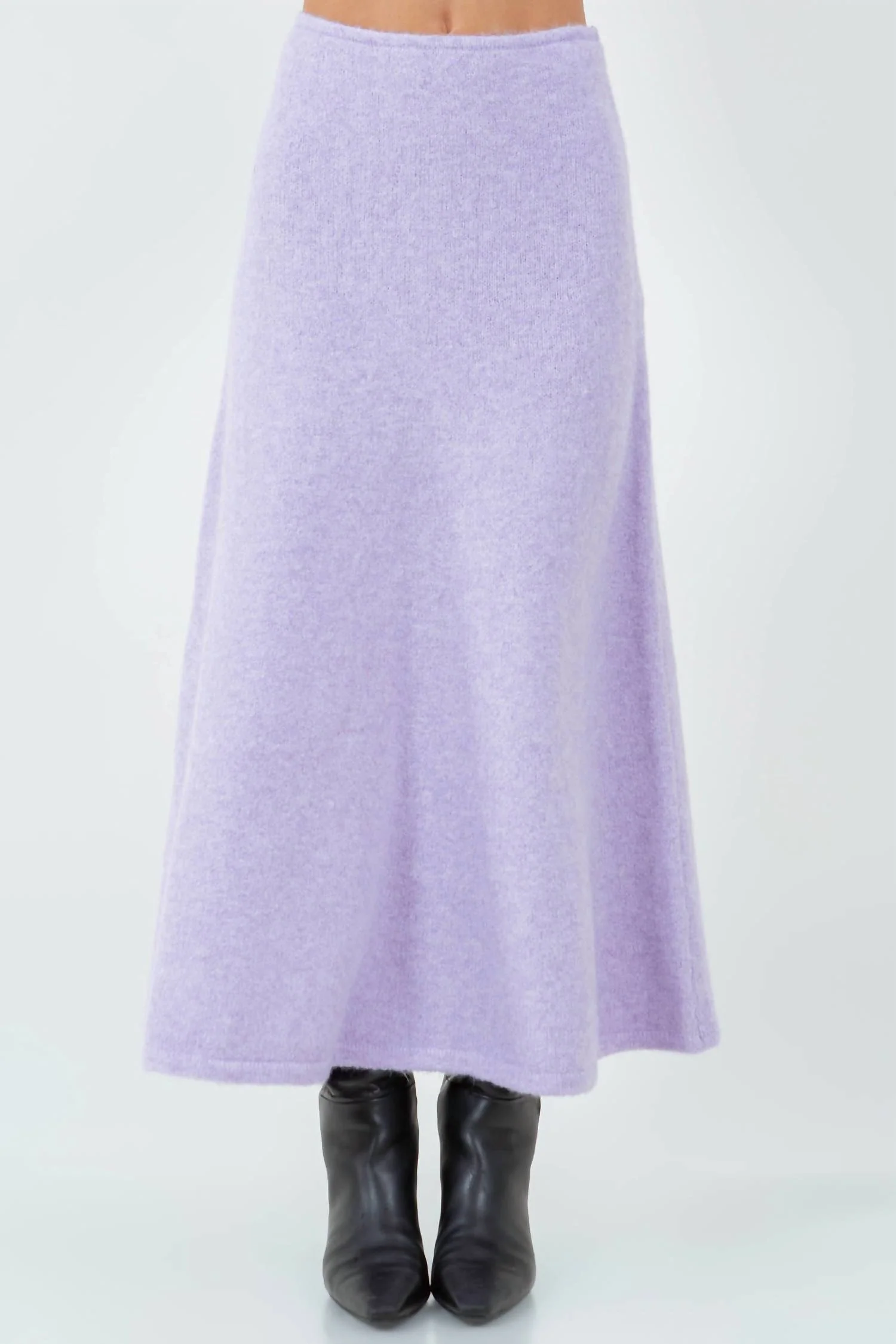Knitdown Skirt In Lavender