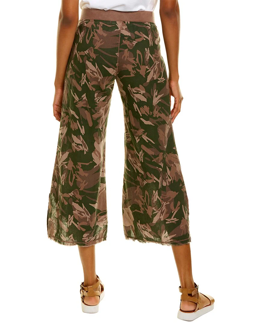 XCVI Astri Printed Linen-Blend Pant