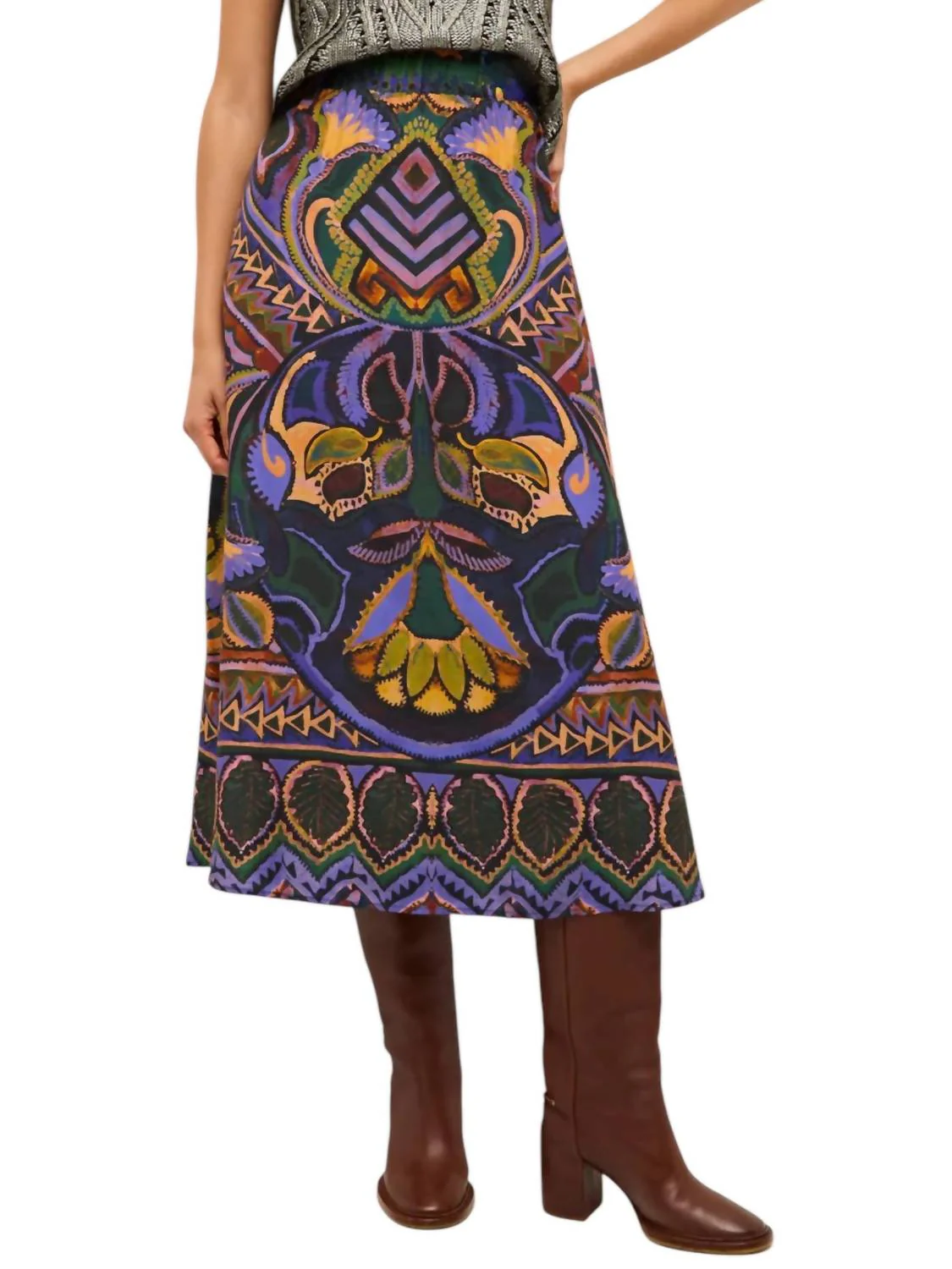 Gracie Skirt In Totem