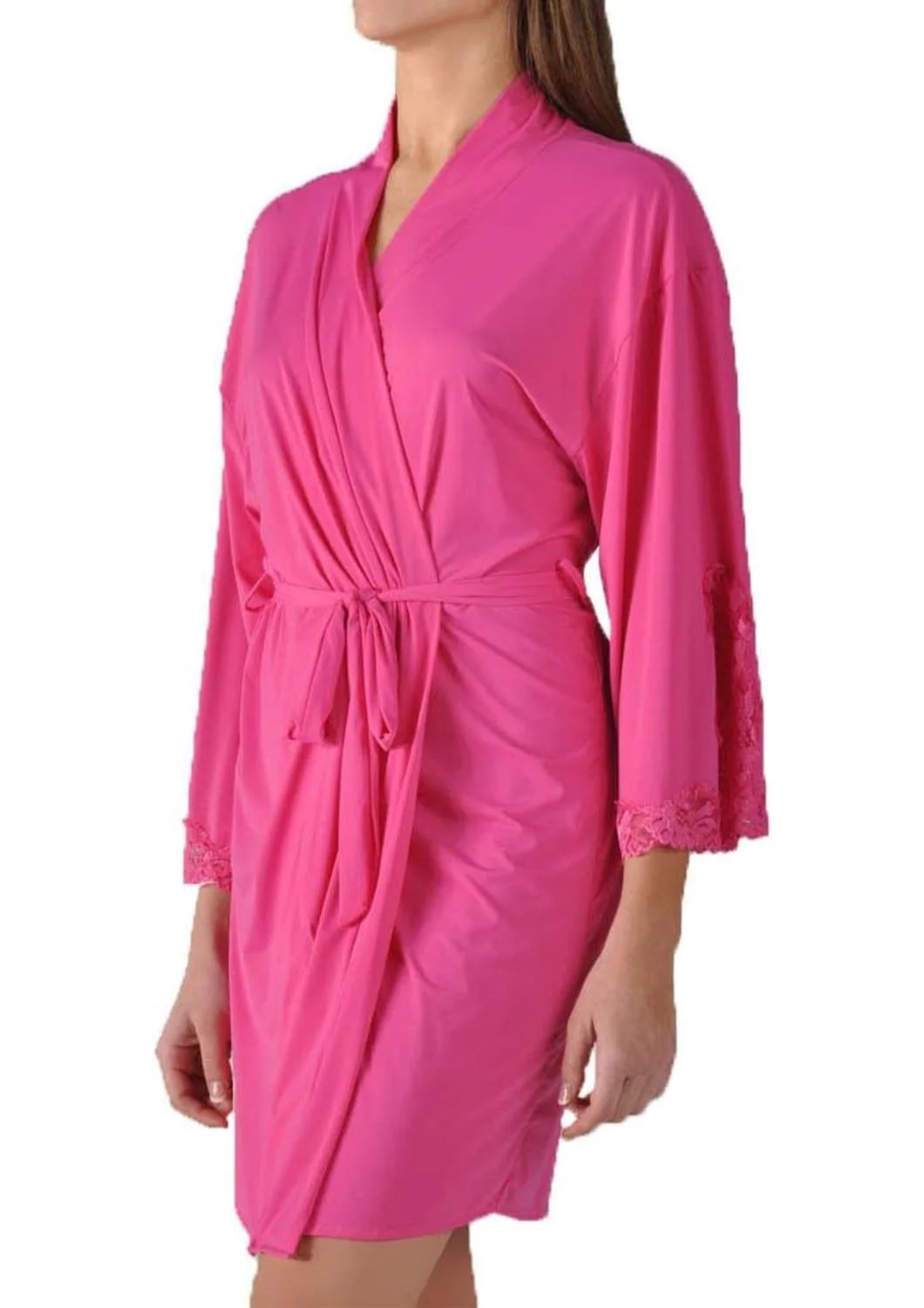 Shear Robe In Strawberry