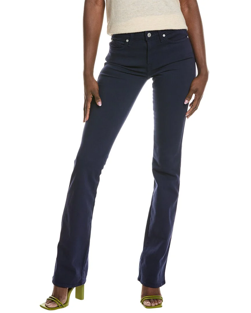 7 For All Mankind Kimmie Maritime Blue Form Fitted Bootcut Jean