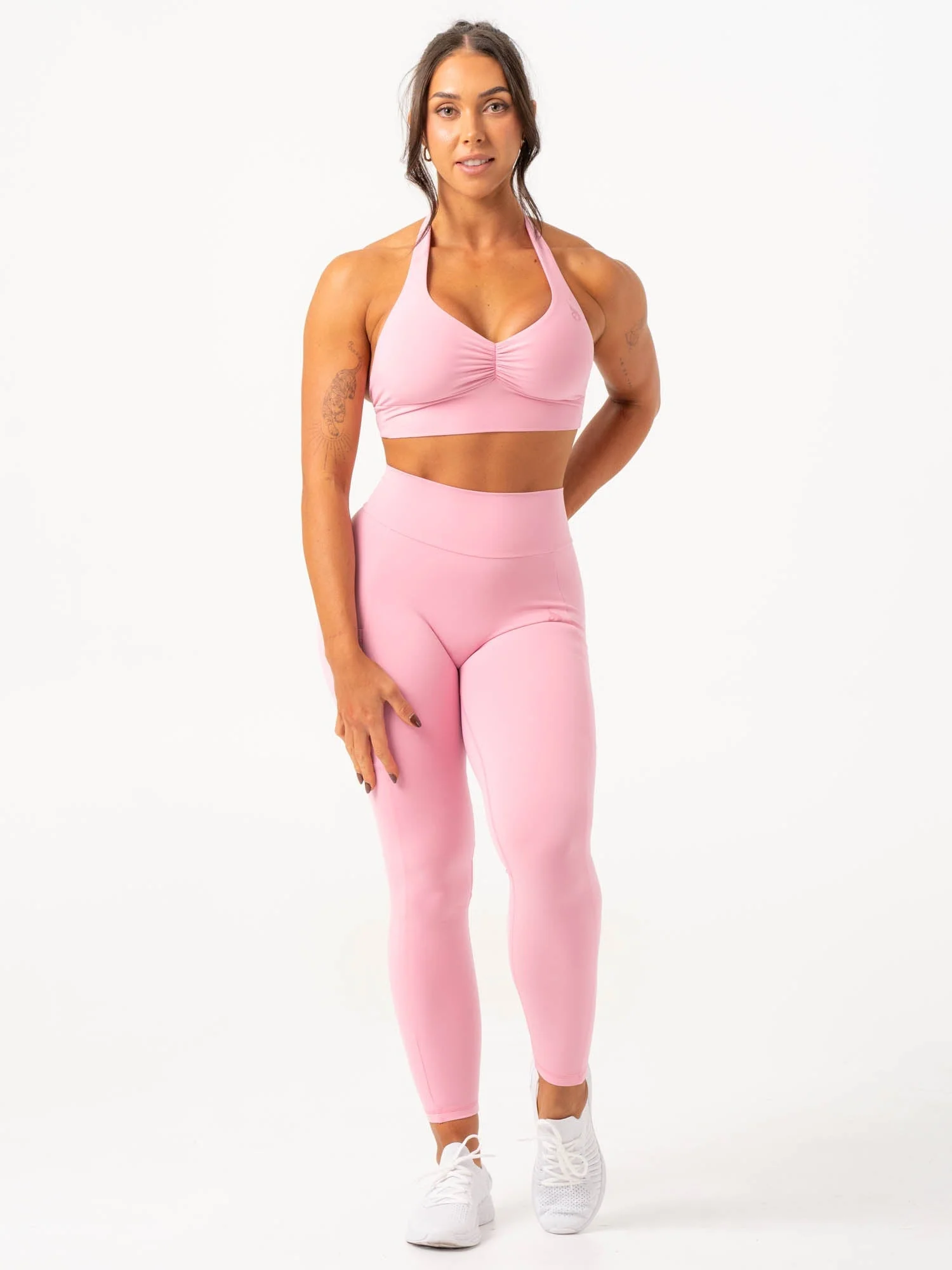 NKD V Scrunch Pocket Leggings - Pink Sugar
