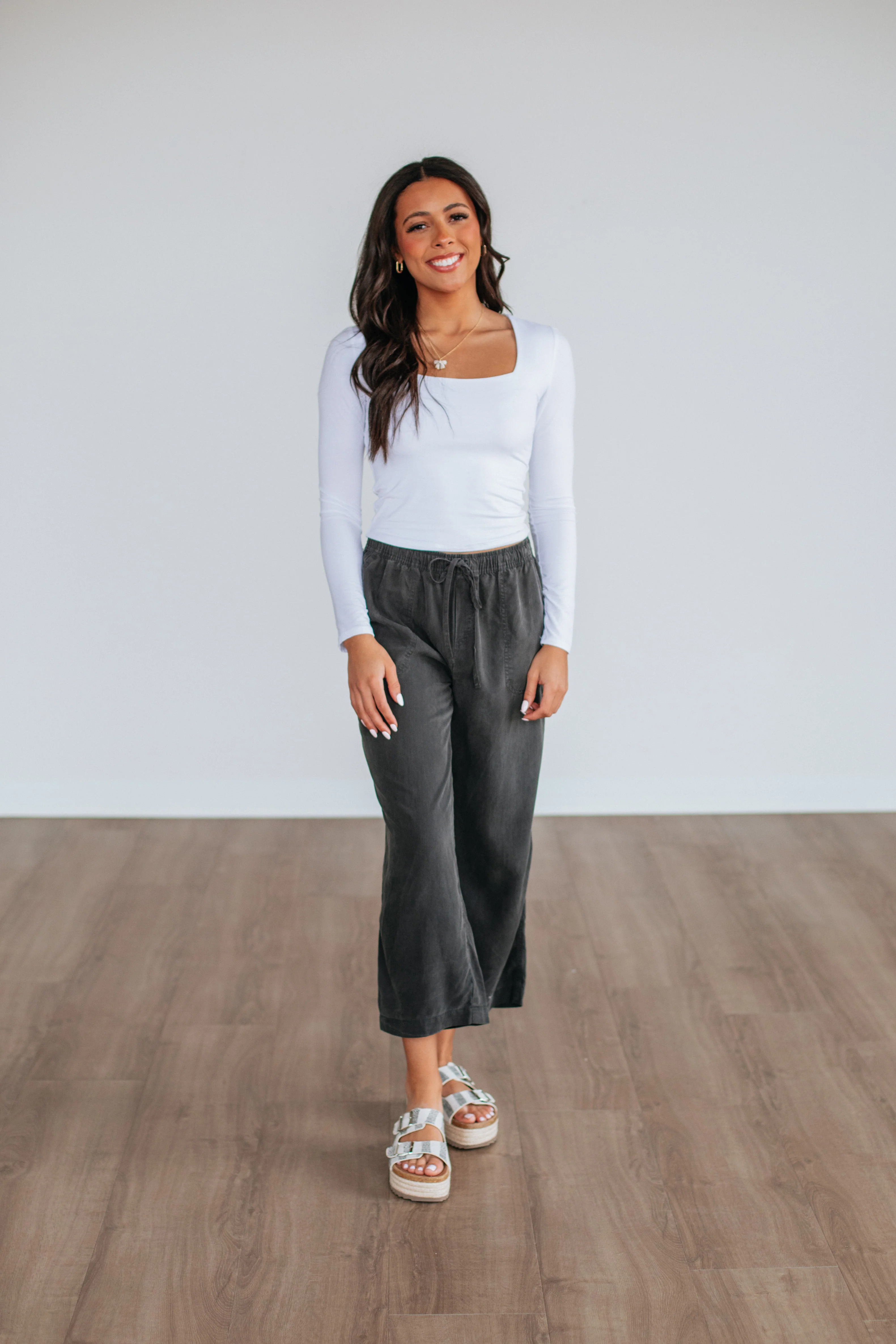 Duncan Casual Pants - Charcoal