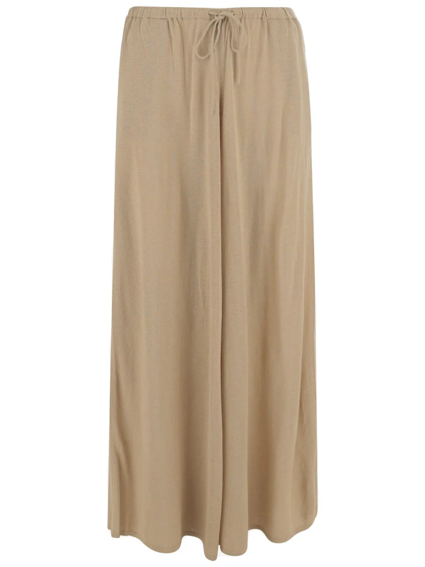 Wool Blend Piscata Pants