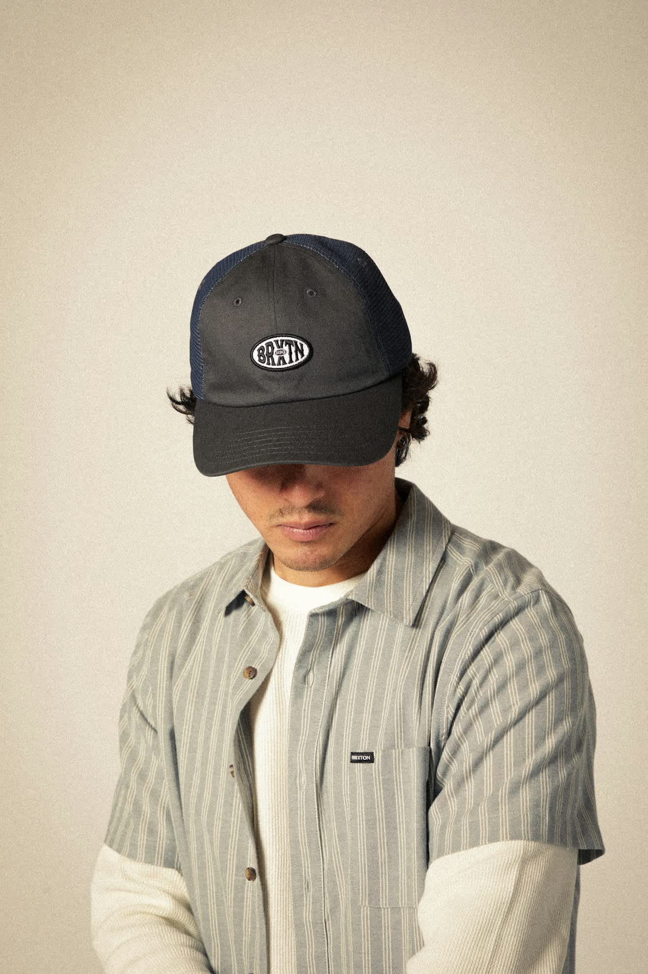 Largo Netplus Adjustable Hat - Charcoal/Charcoal