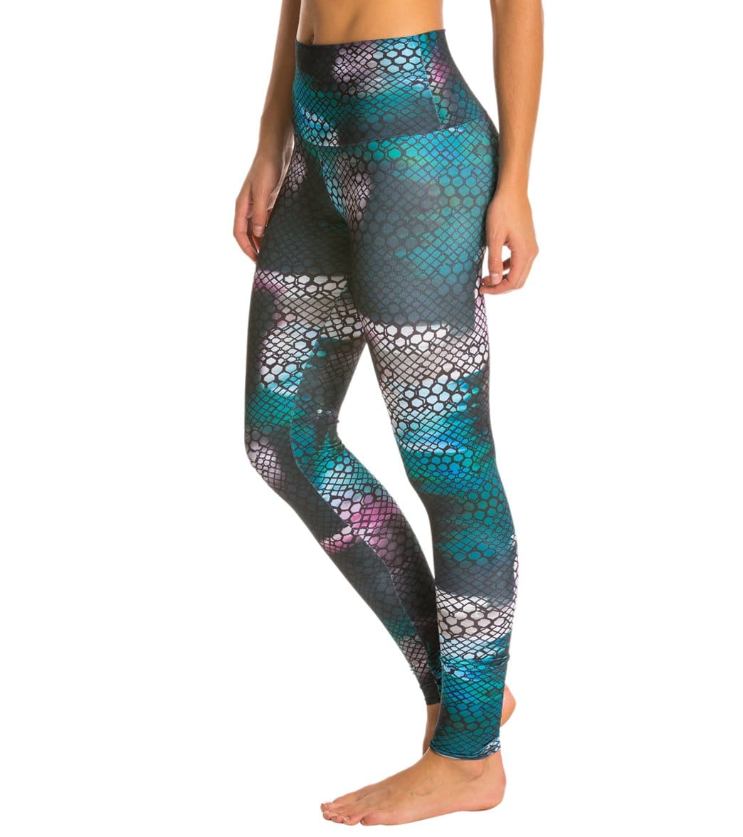 Onzie High Waisted Yoga Leggings Cree