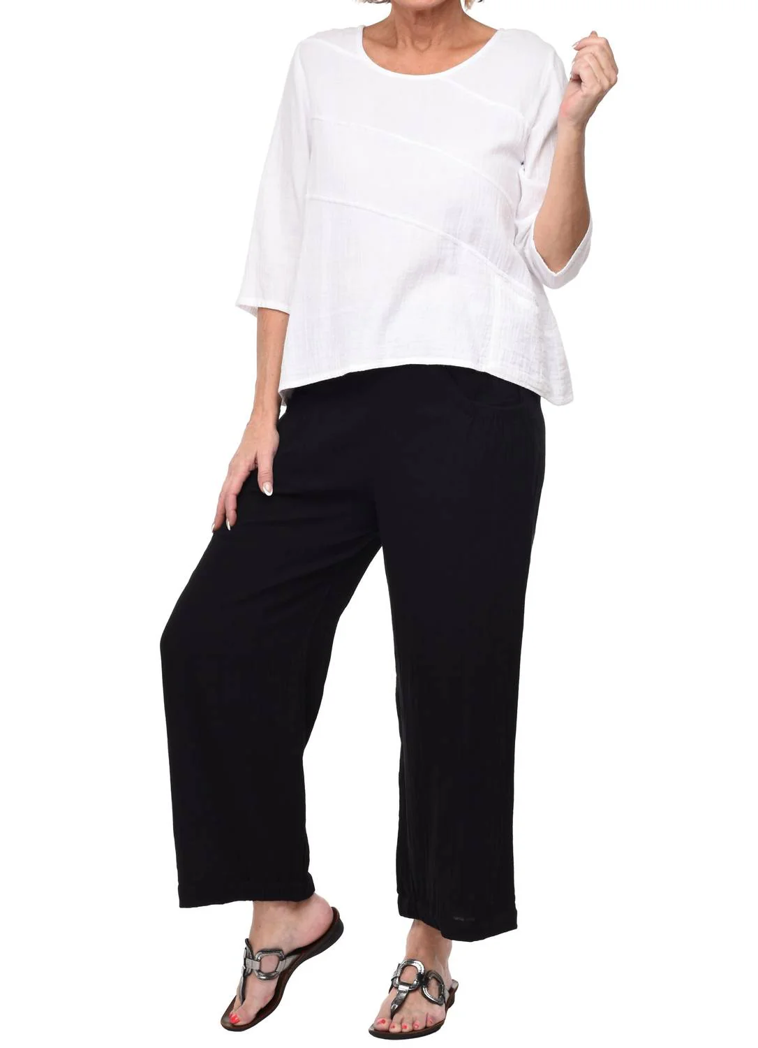 Katherine Pant In Black