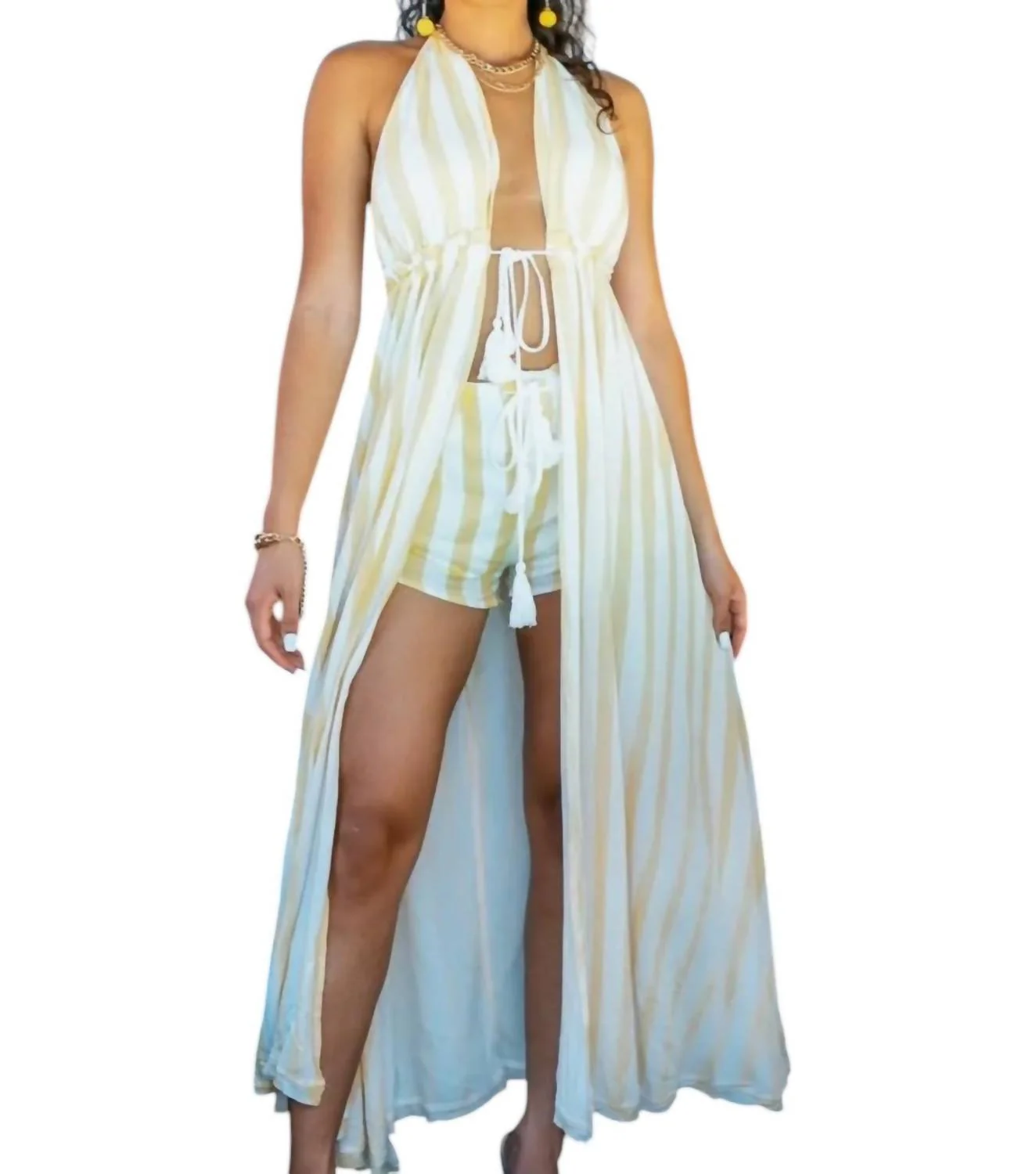 Viva Vacation Set In Beige