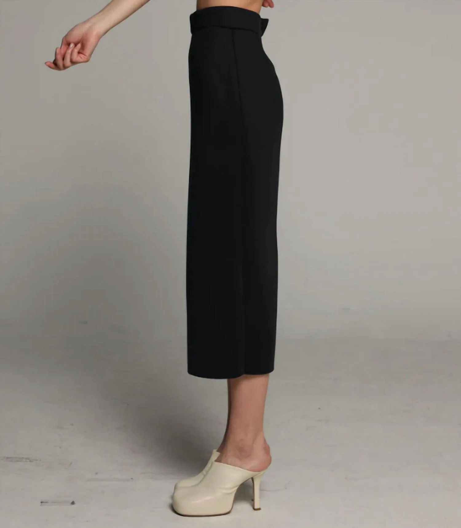 Lola Pencil Skirt In Black