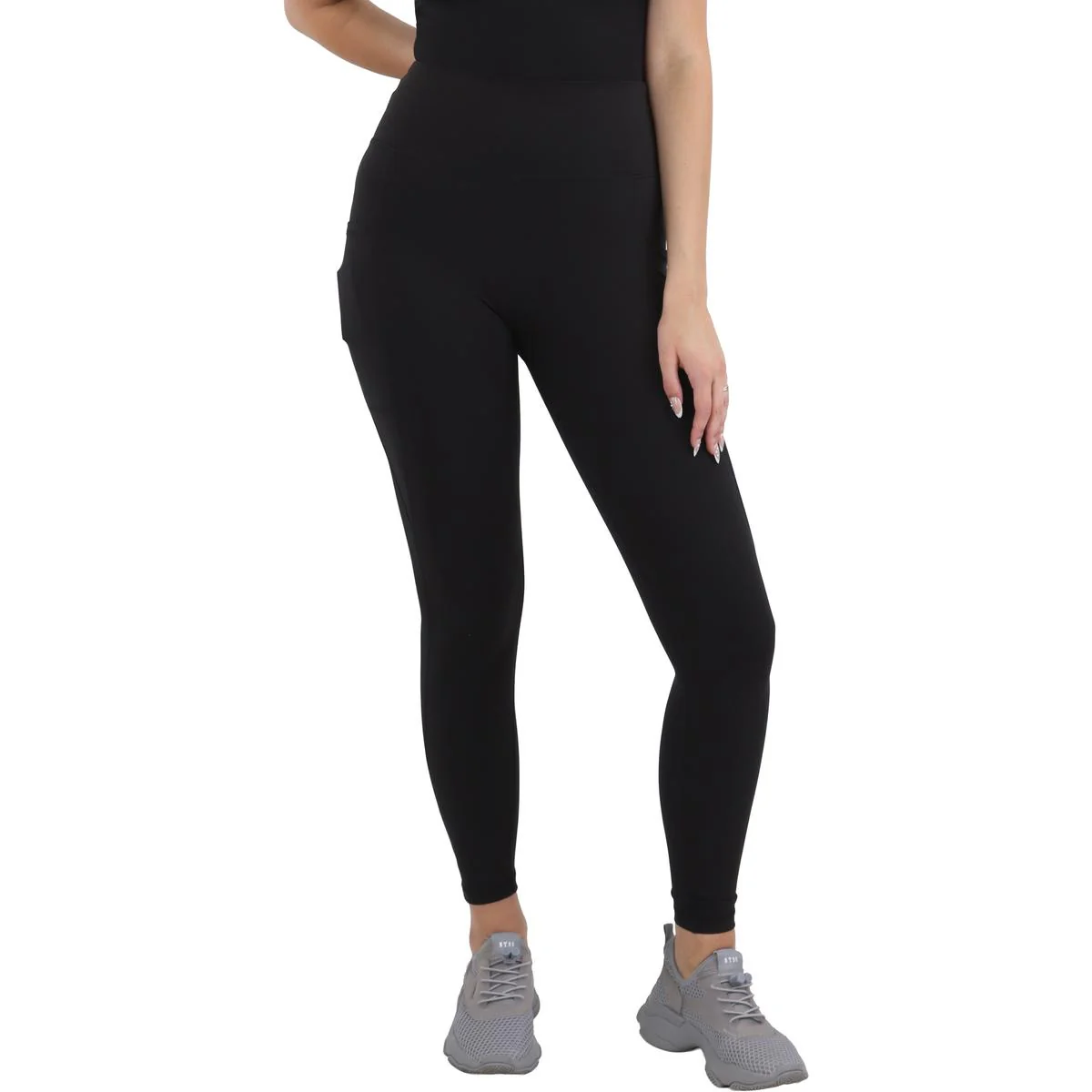 Womens Ankle High Rise Leggings