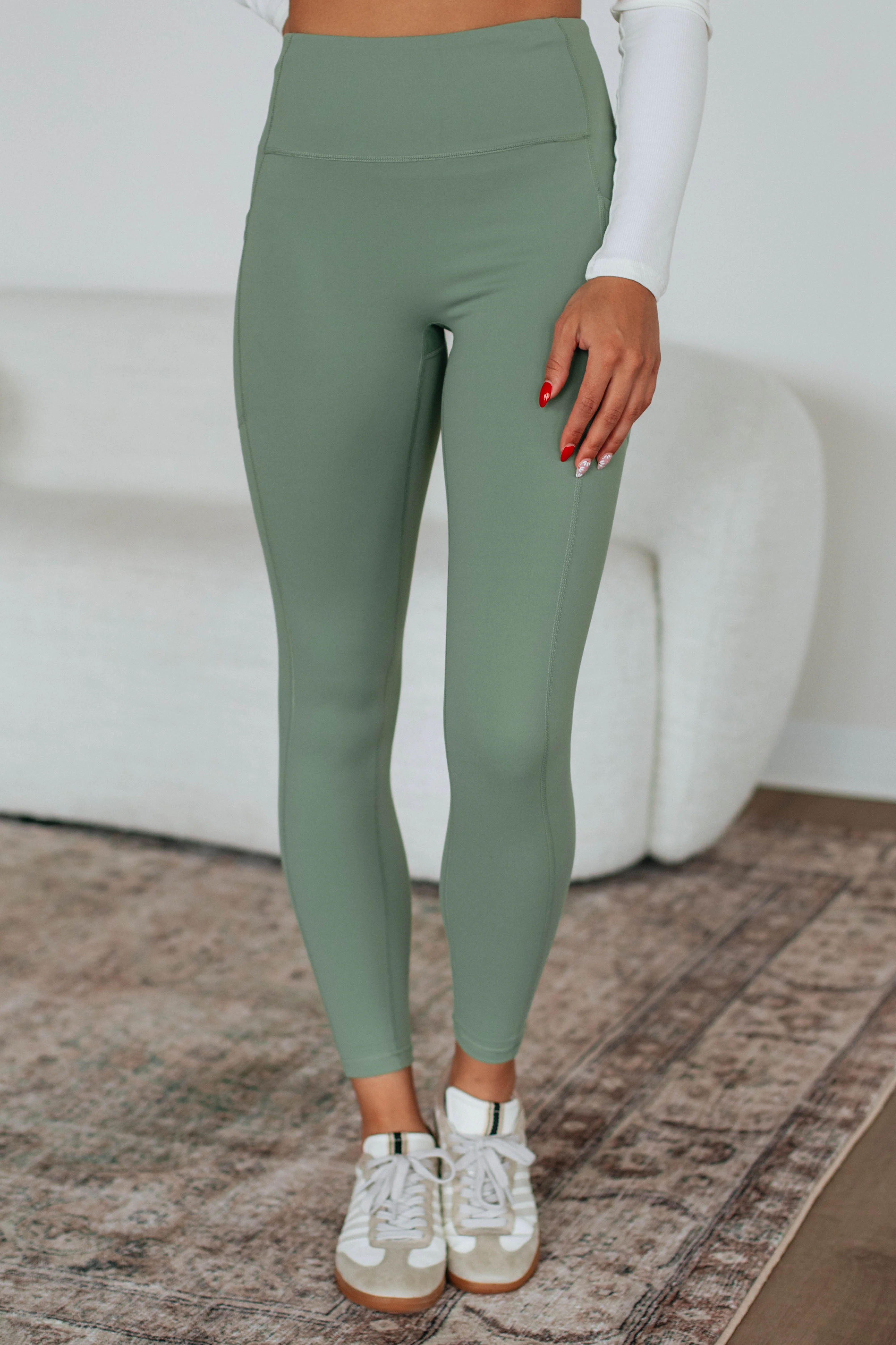 Maylor Active Leggings - Aloe