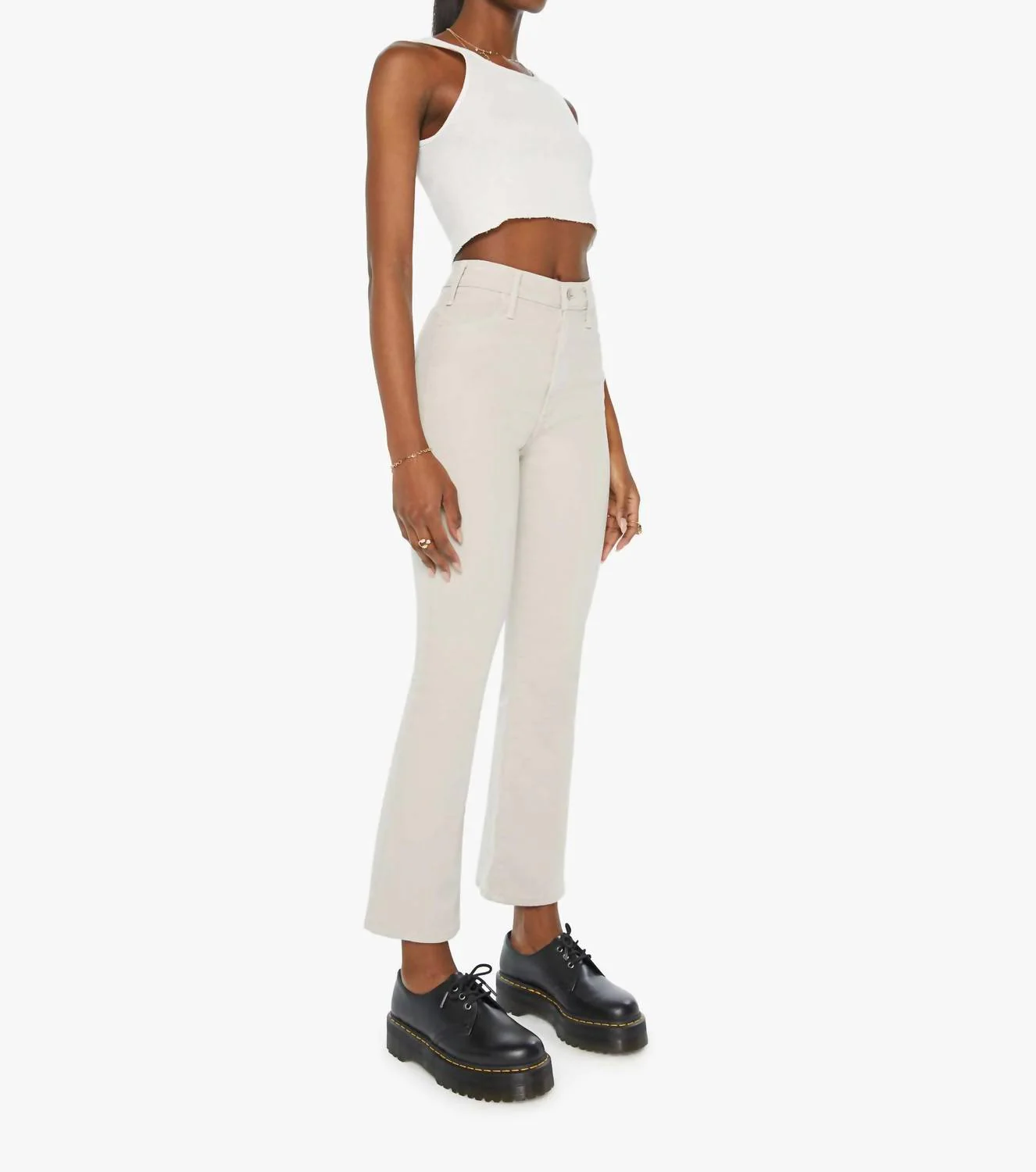 The Hustler Jeans In Feather Grey