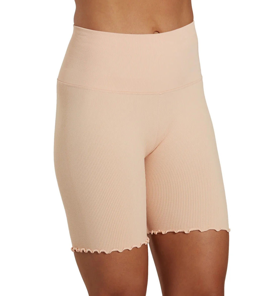 Spiritual Gangster Seamless Ruffle Biker