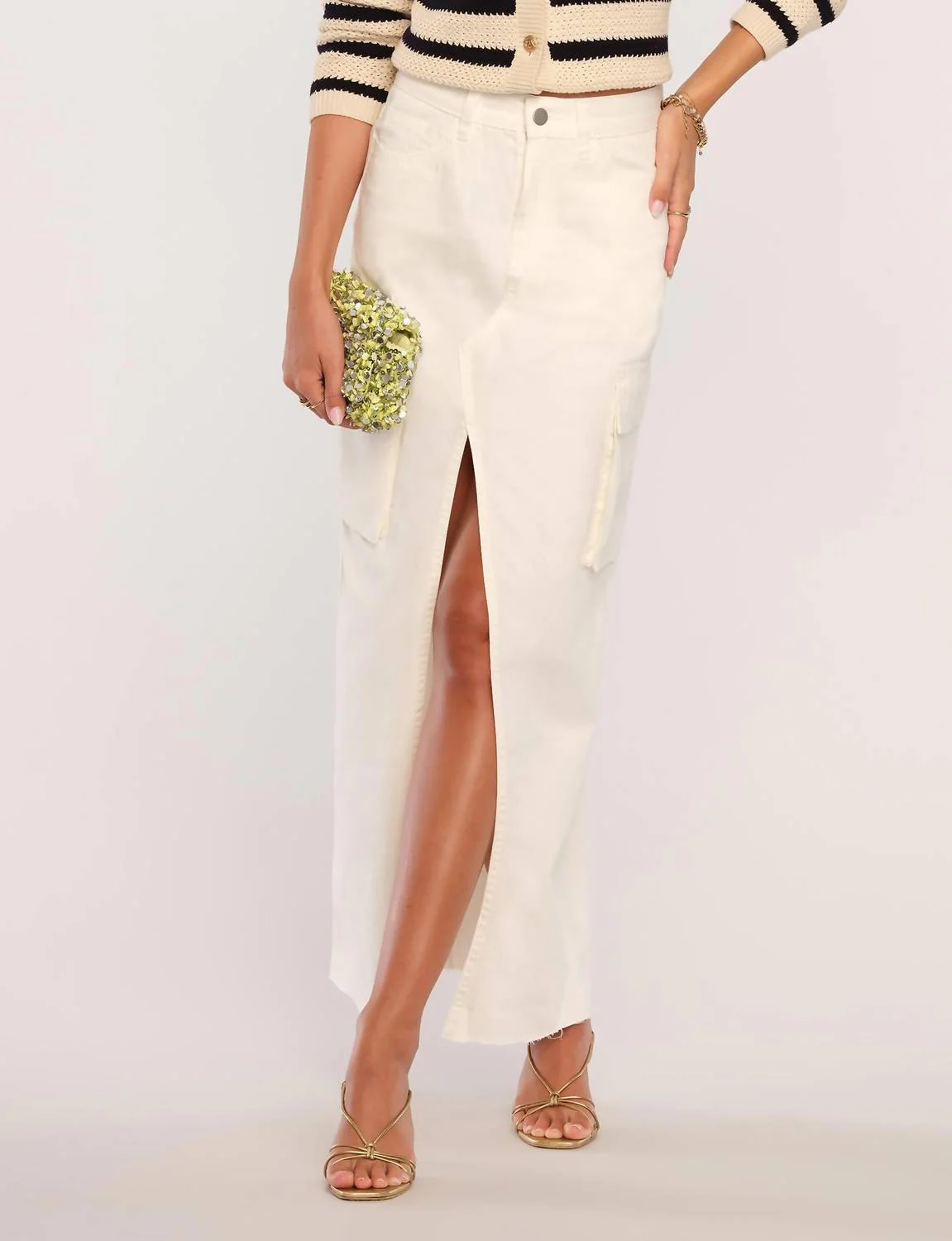 Davis Skirt In Ivory