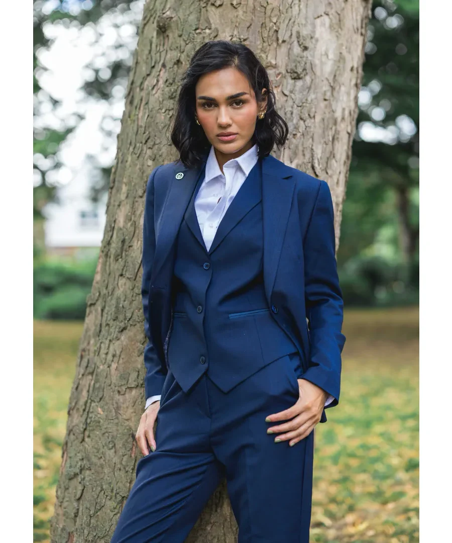 3 Piece Suit Plain Tailored Fit Business Formal Dress