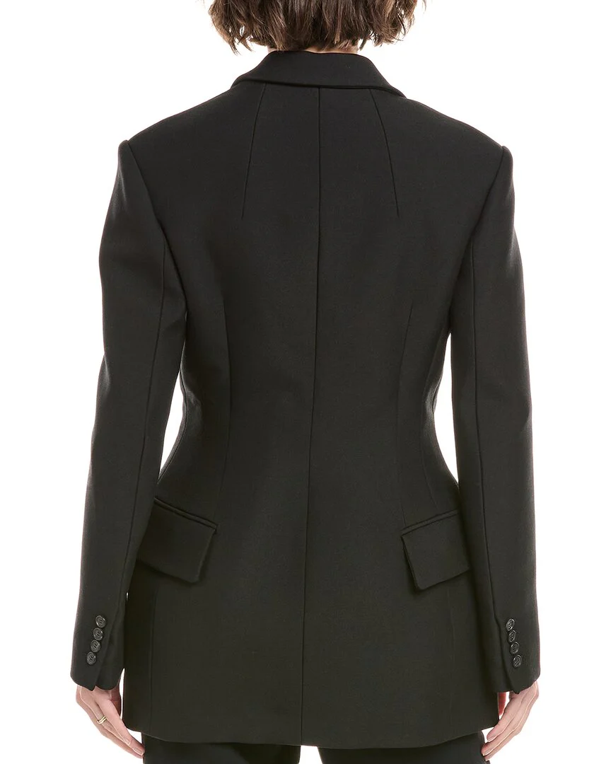 Michael Kors Collection Sculpted Wool-Blend Blazer