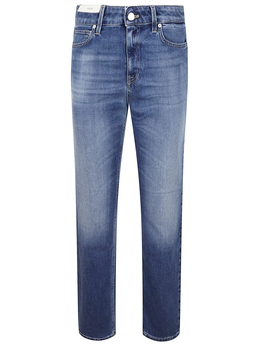 Alanis Classic Straight-Leg Jeans In Light Wash