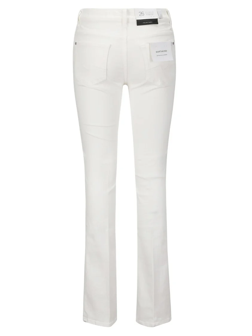 Cloud White Bootcut Jeans