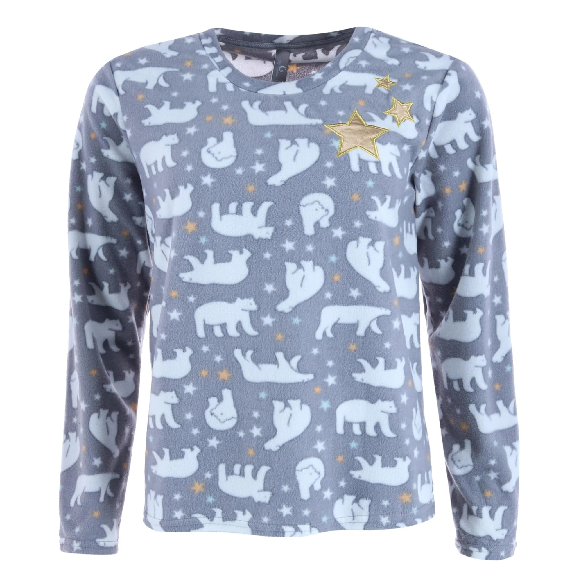 Women's Polar Bear Print Pajama Set