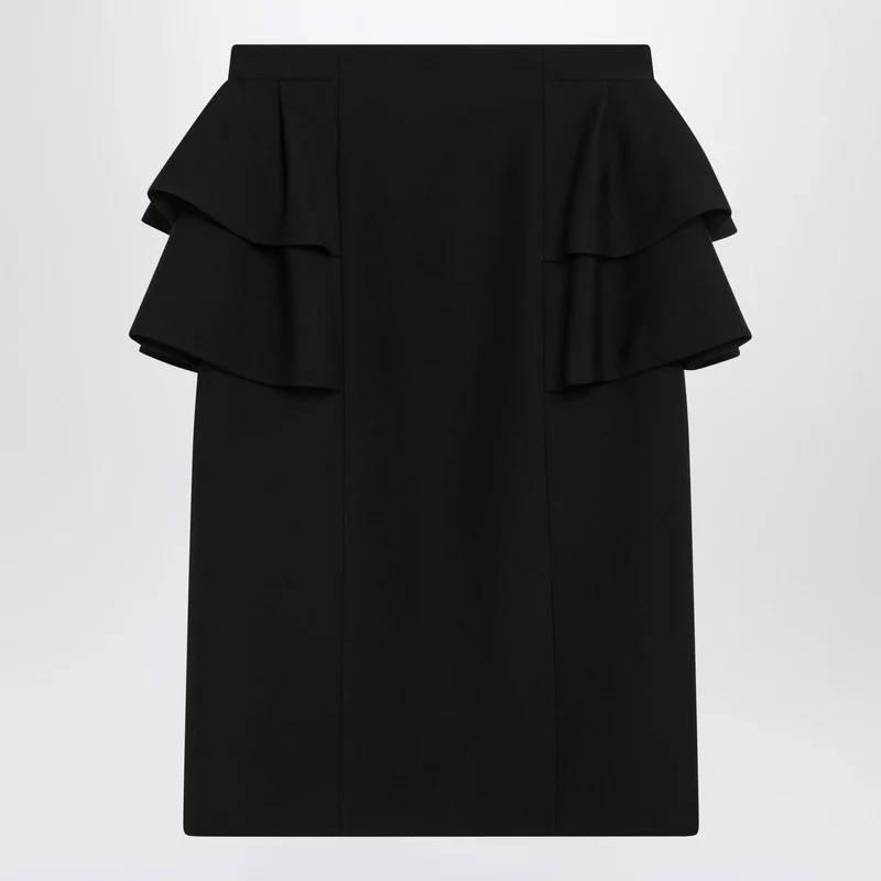 Valentino Women's Skirt With Ruffles On The Sides
