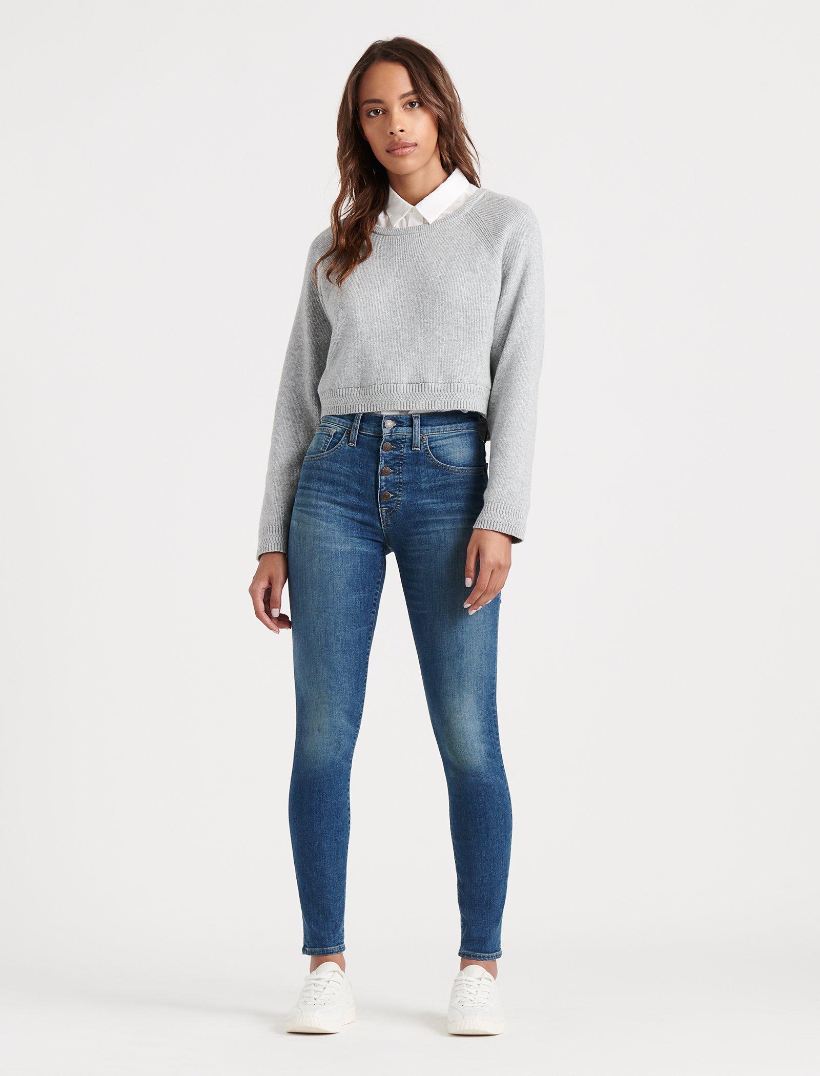 Lucky Brand Womens High Rise Bridgette Skinny Jean