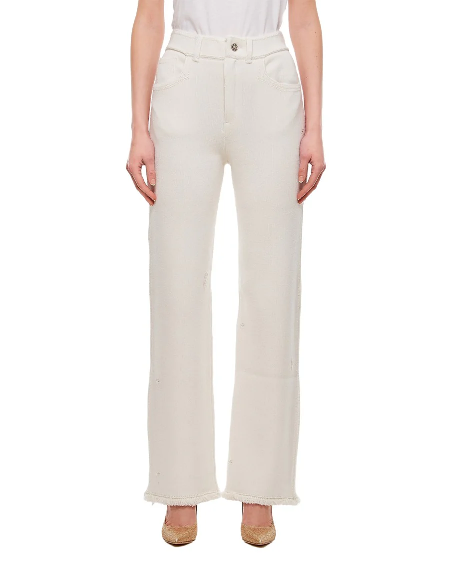 Cashmere Straight Pants