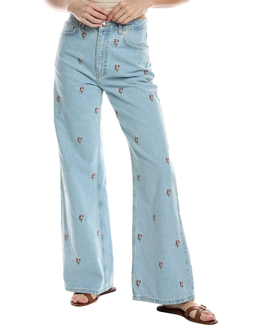FARM Rio Rose Embroidery Jean
