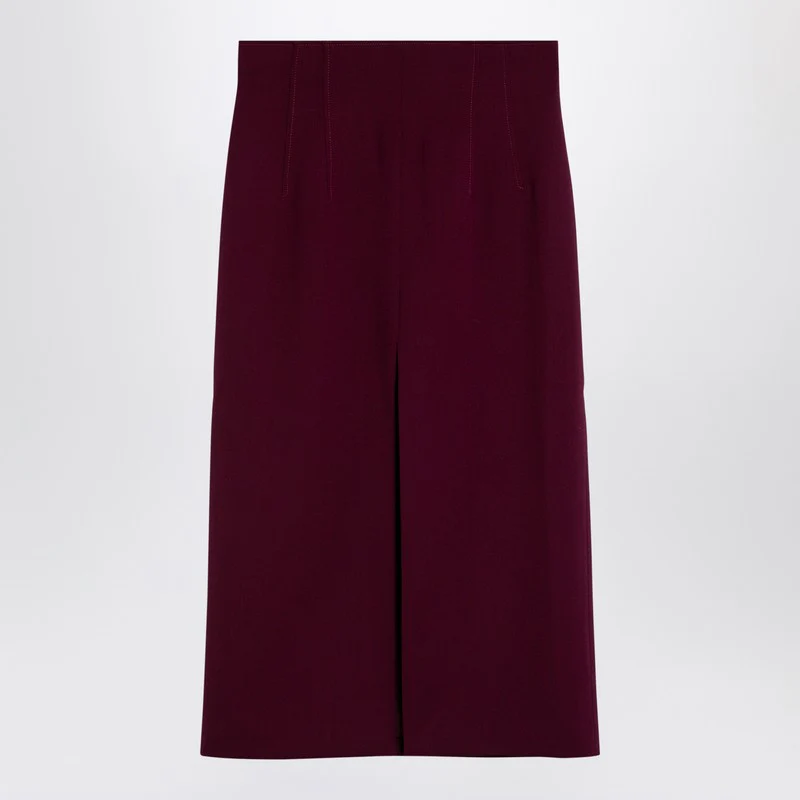 The Andamane Women's Stephanie Wool-Blend Midi Skirt