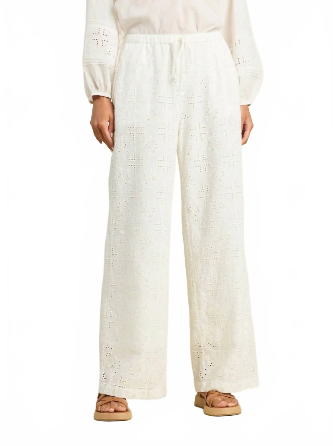 Vera Pant In Handkerchief Eyelet