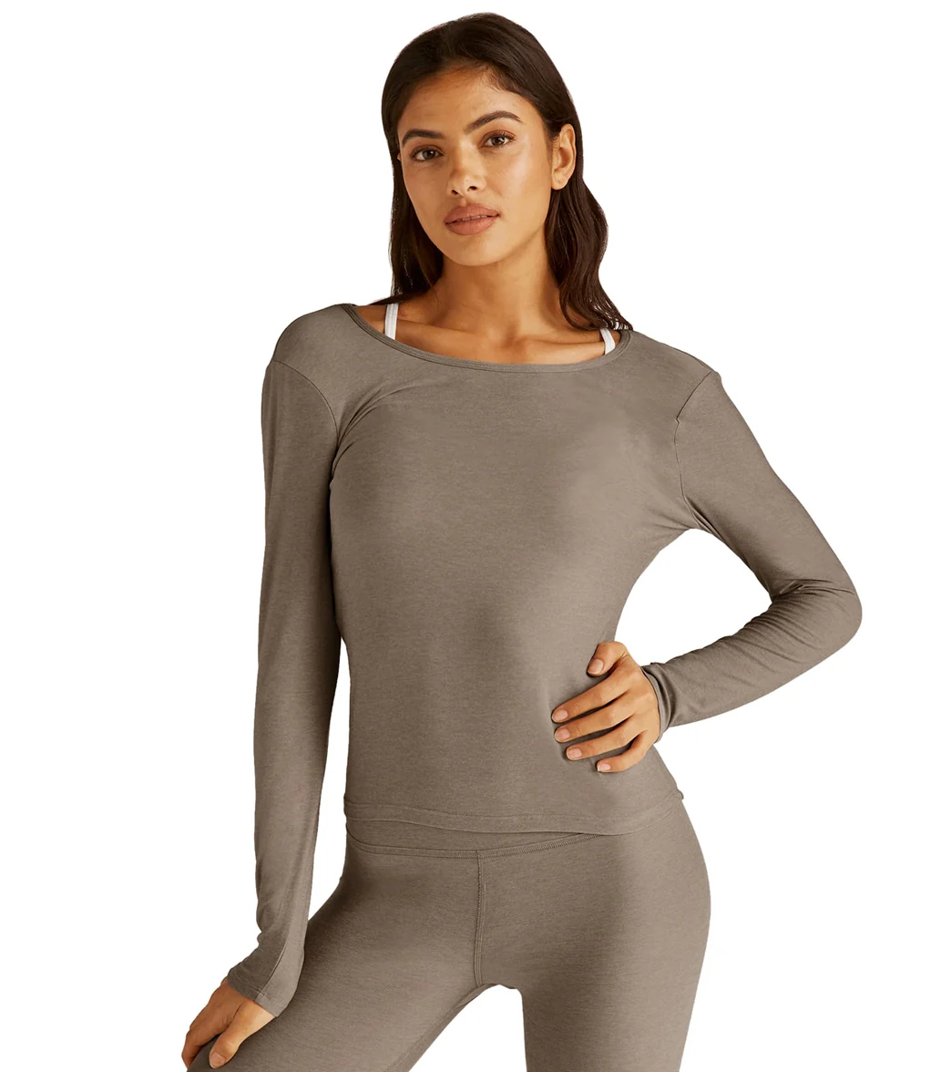 Beyond Yoga Featherweight In The Loop Pullover