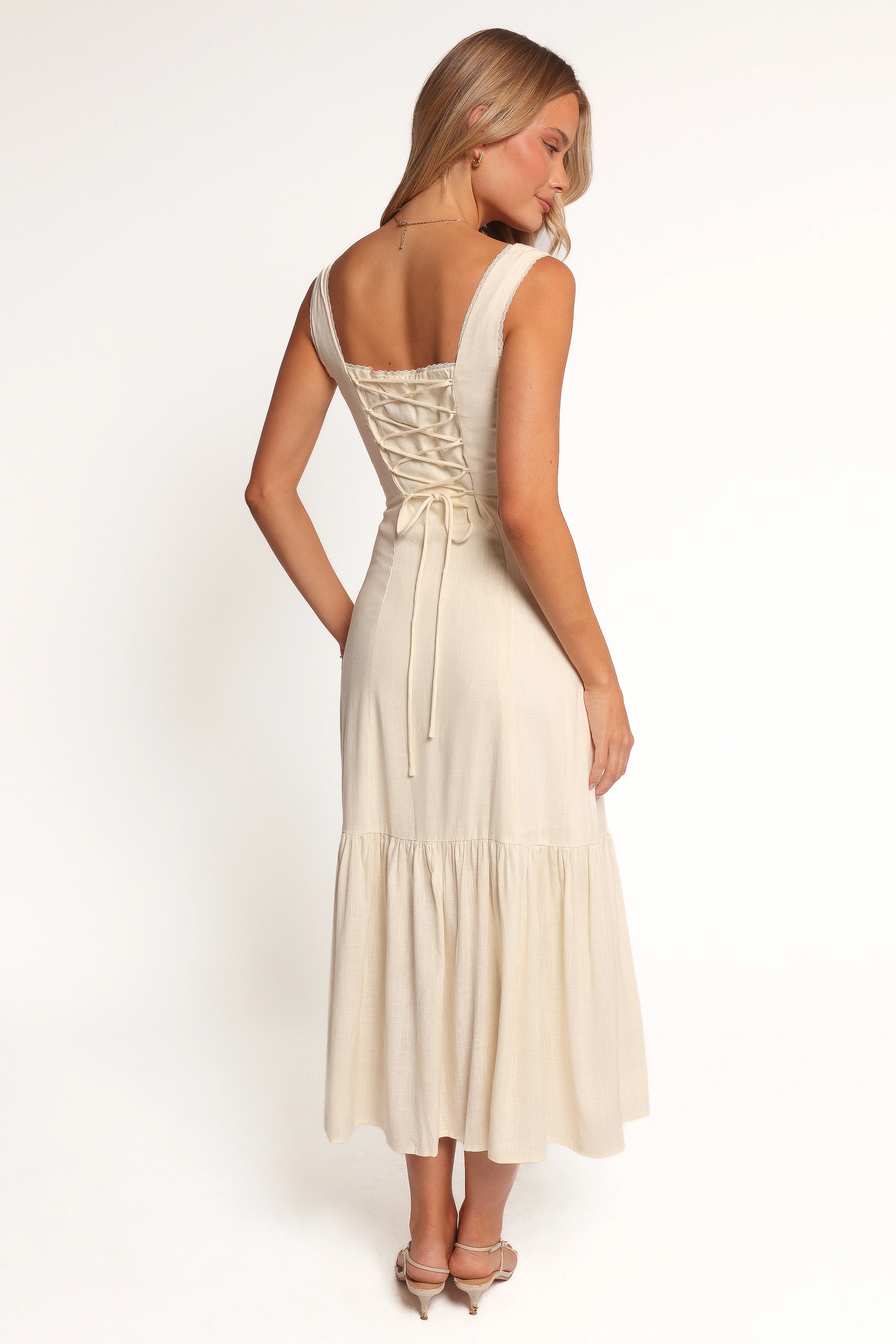 Brisa Maxi Dress - Cream