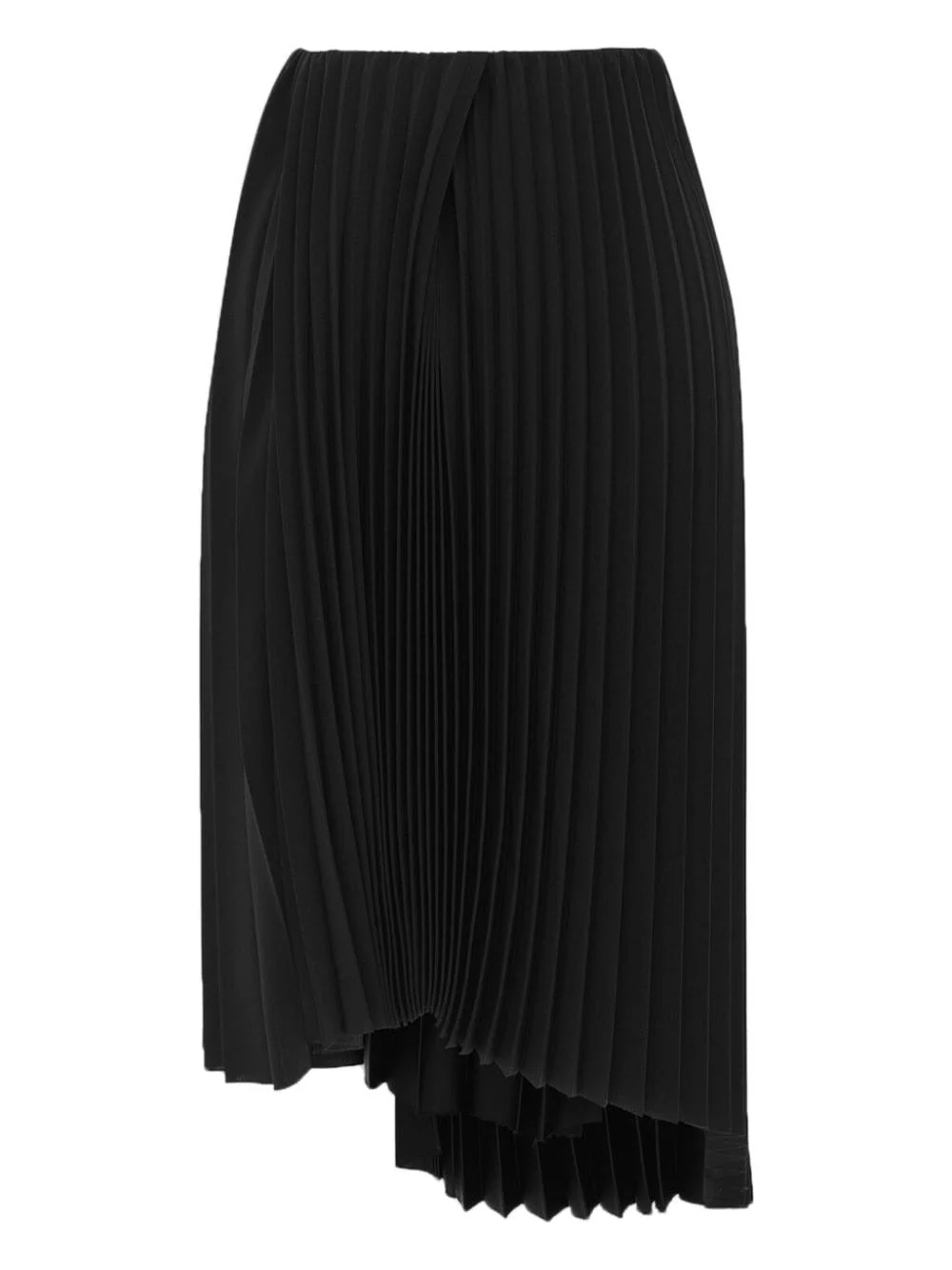 Saint Laurent Women's Pleated Midi Skirt