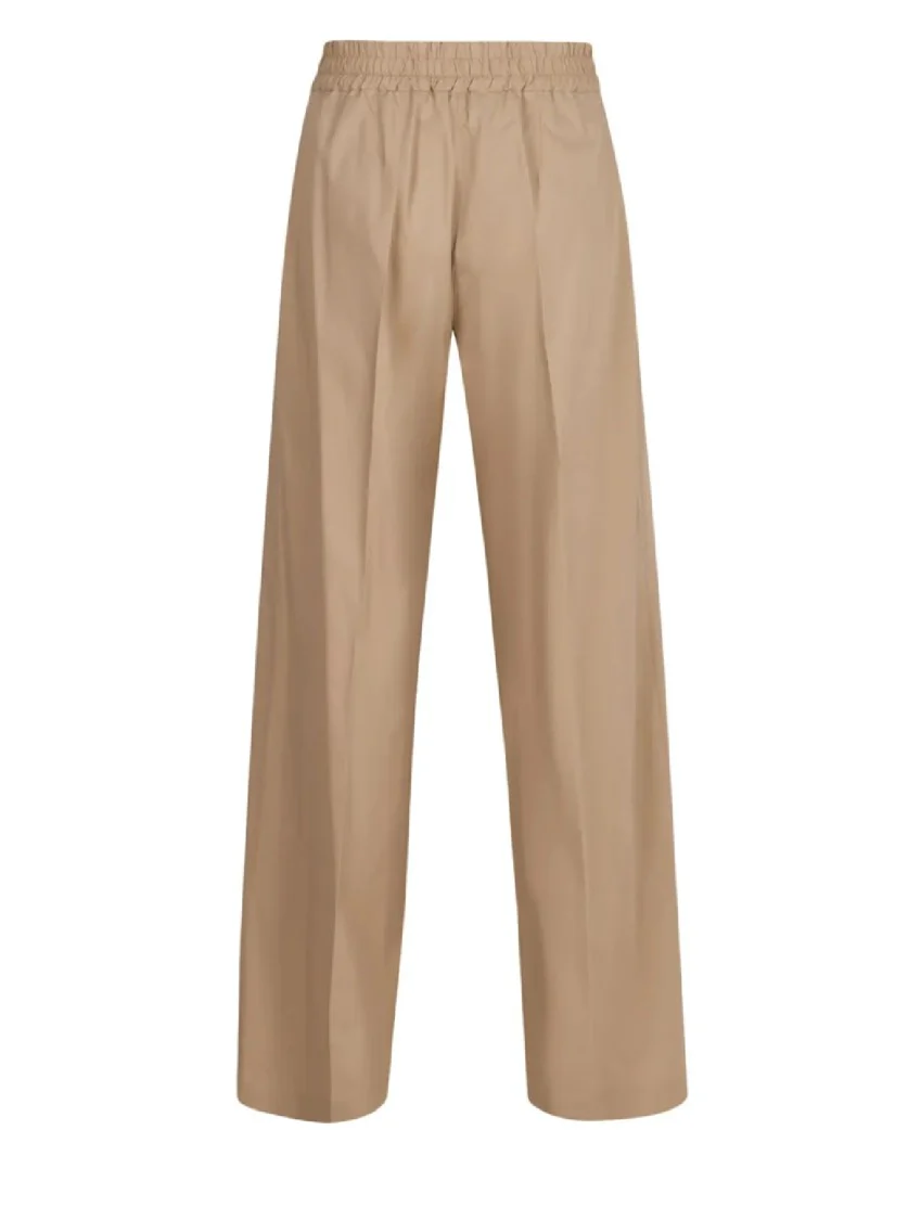 Wide-Leg Trousers With High Waist