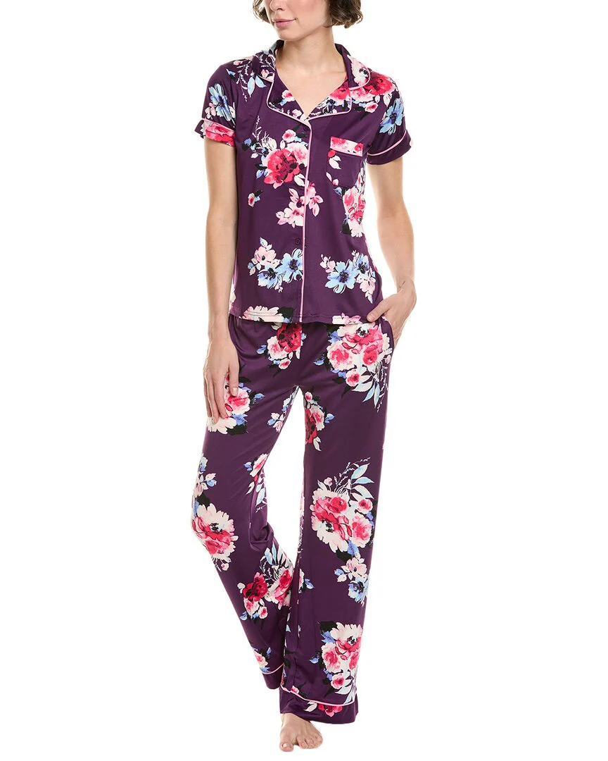Kathy Ireland 2pc Top & Pant Set