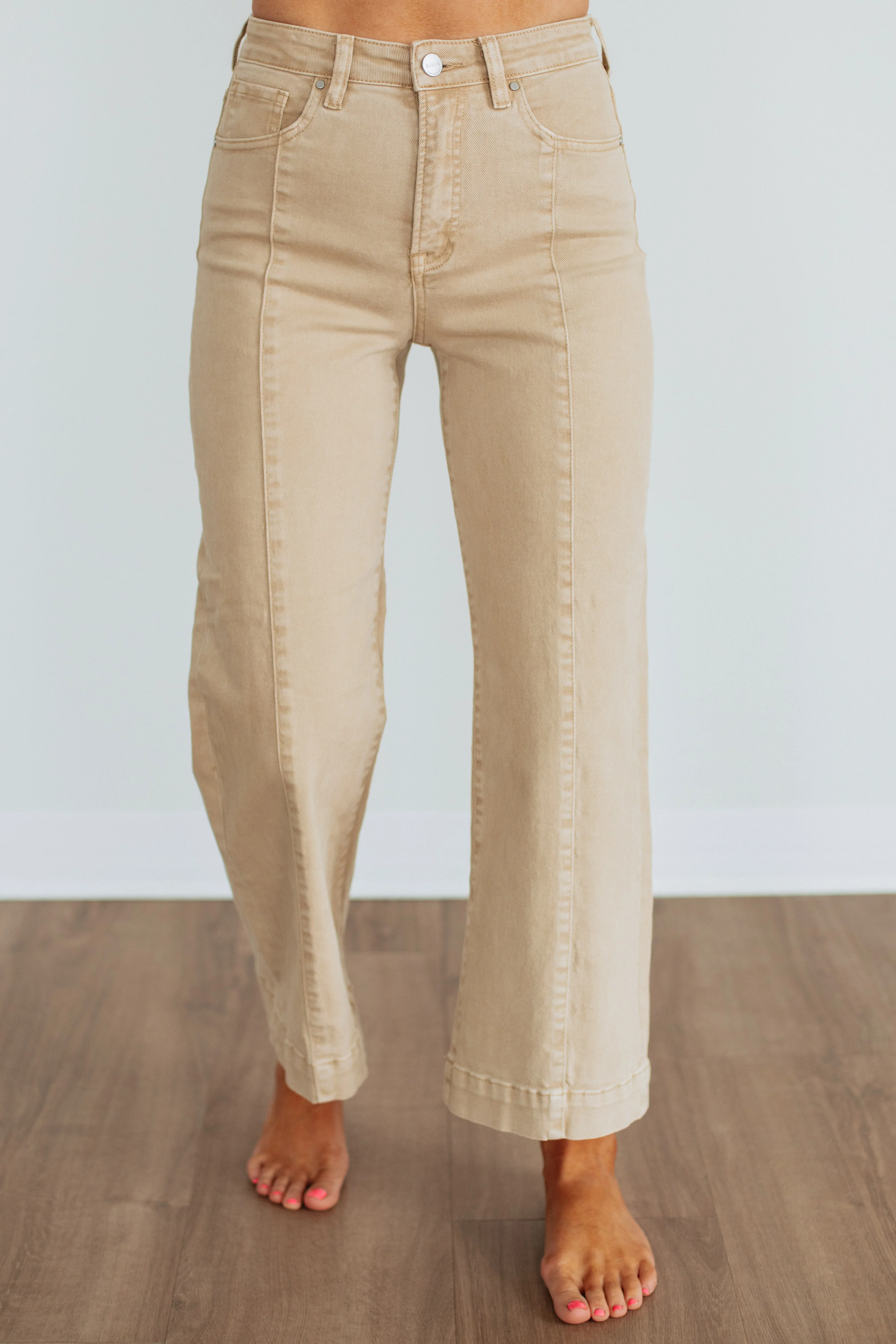 Emryn Risen Jeans - Khaki