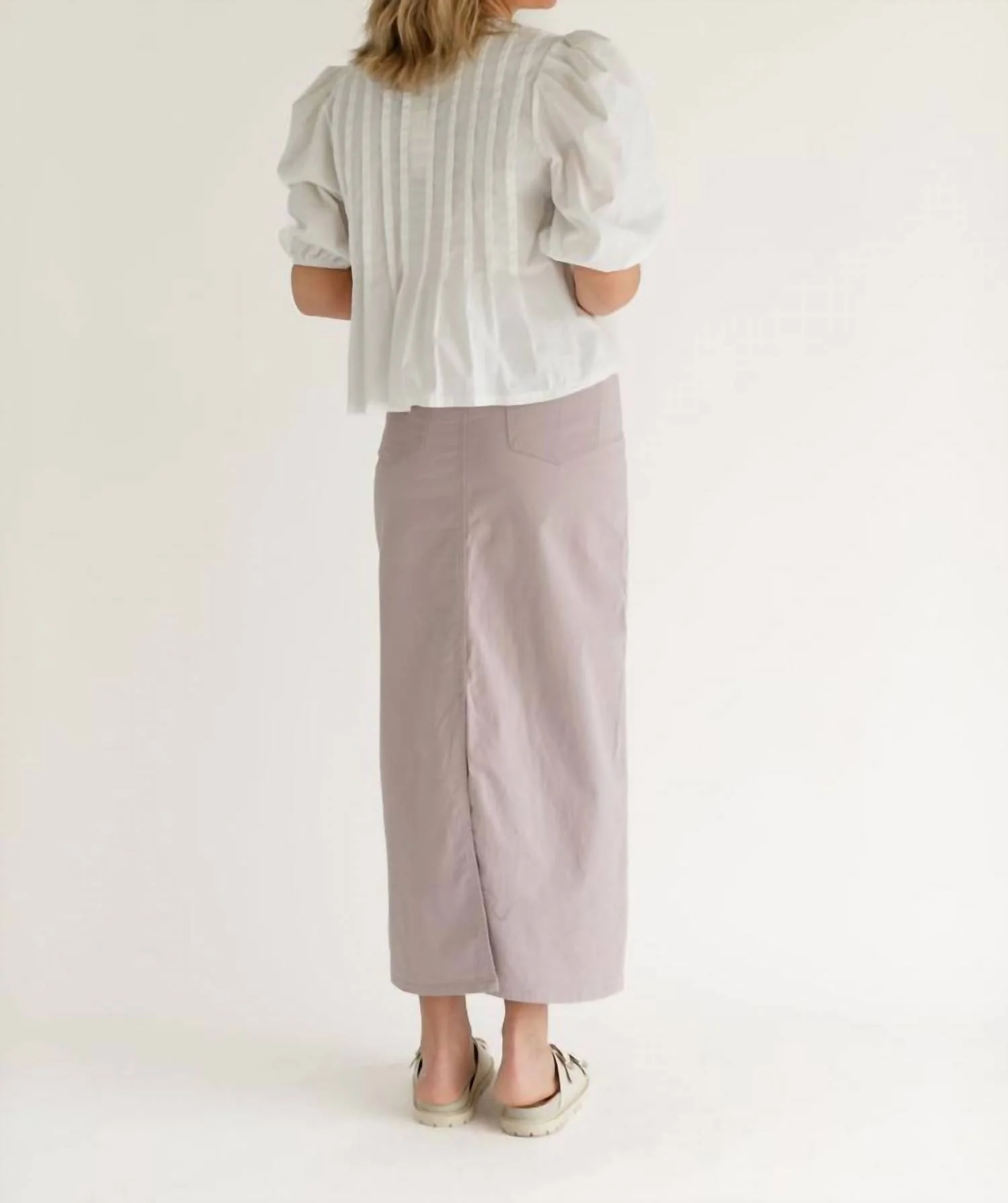 Stella Maxi Skirt In Lilac