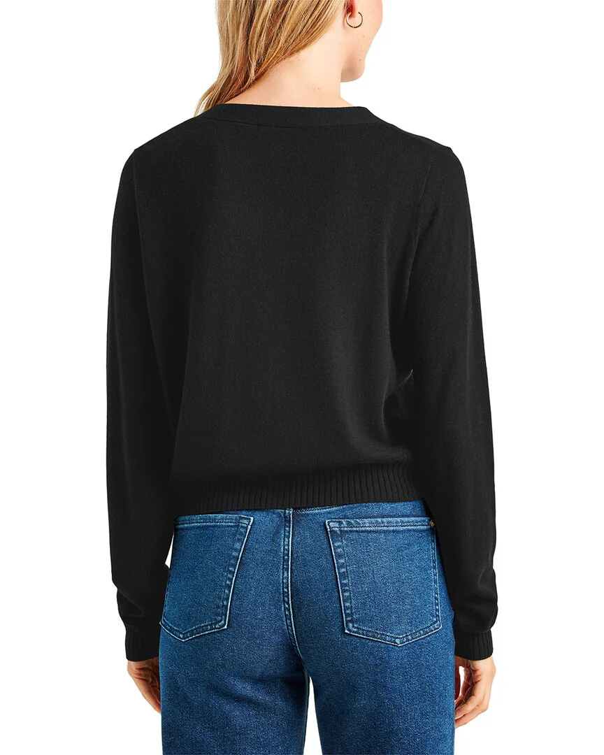 Splendid Georgie Cropped Cashmere-Blend Cardigan