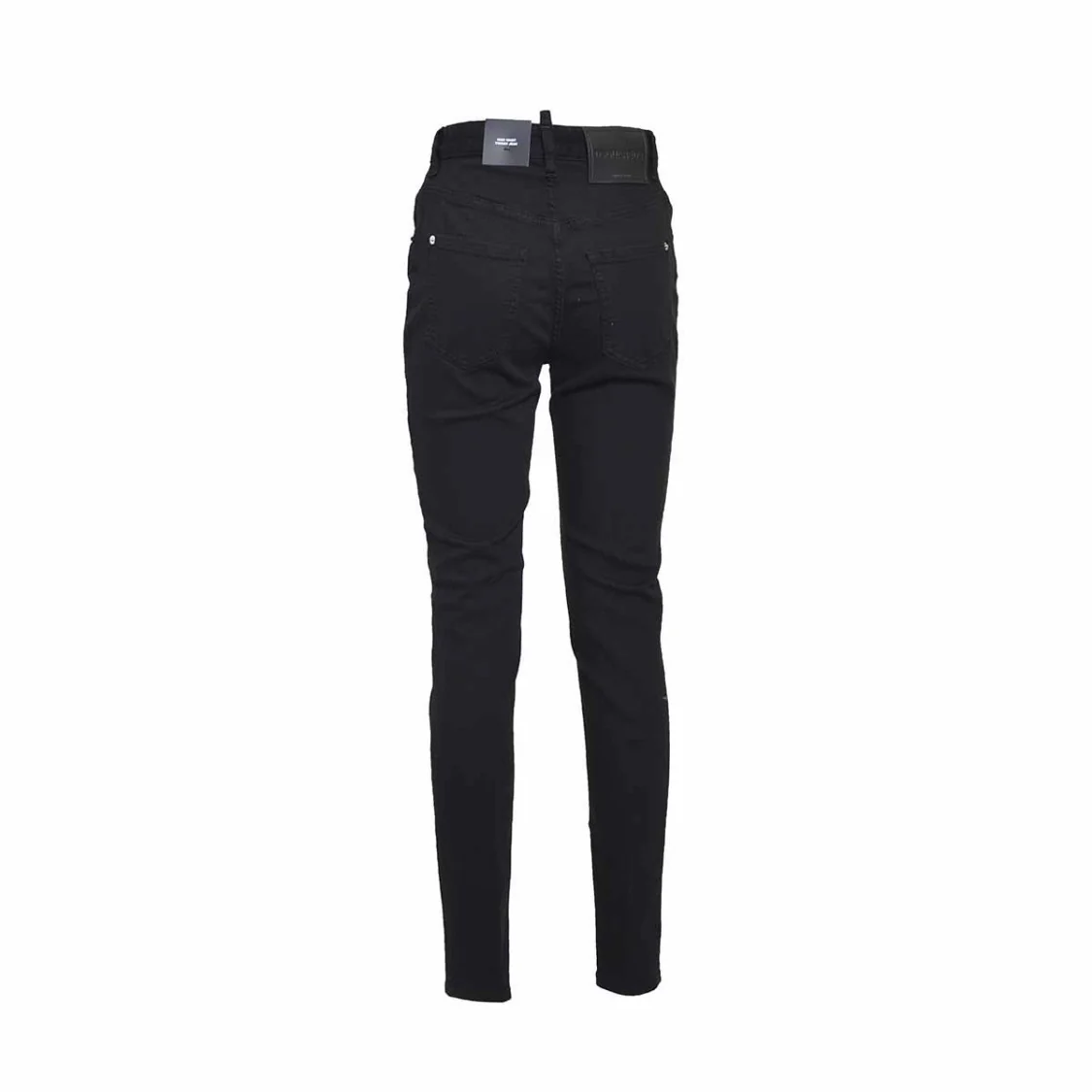 Black High-Waist Twiggy Jeans