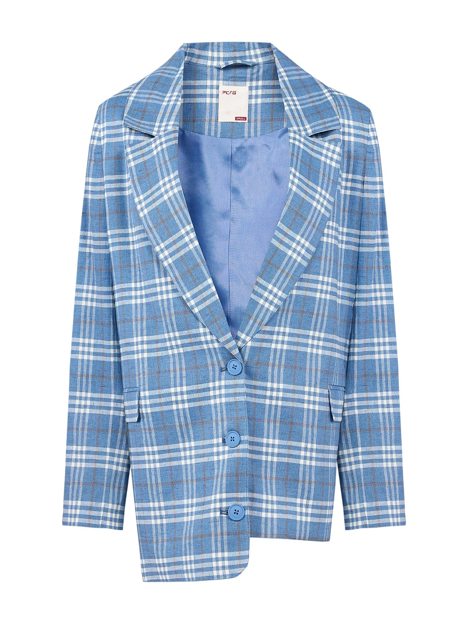 Free Heaven Multicolor Checked Blazer