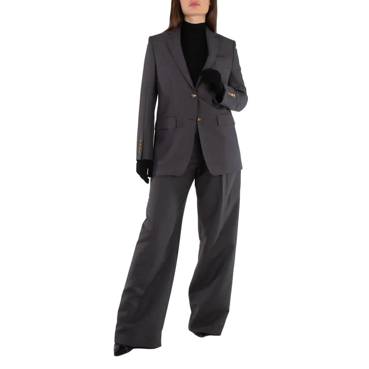 Burberry Ladies Loulou Single Breasted Tailored Blazer