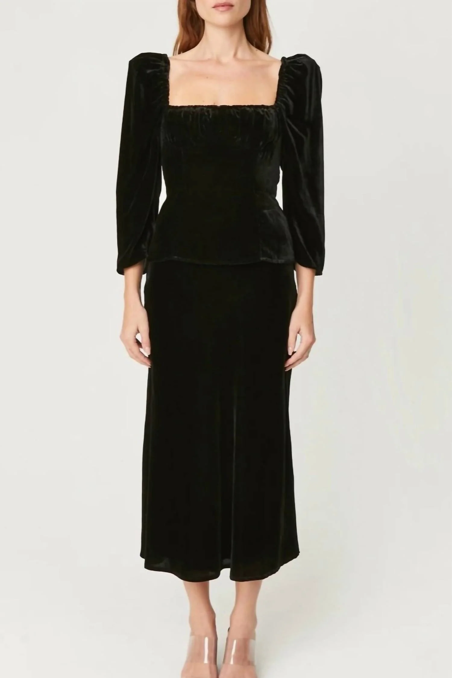 Tommy Skirt In Jet Black