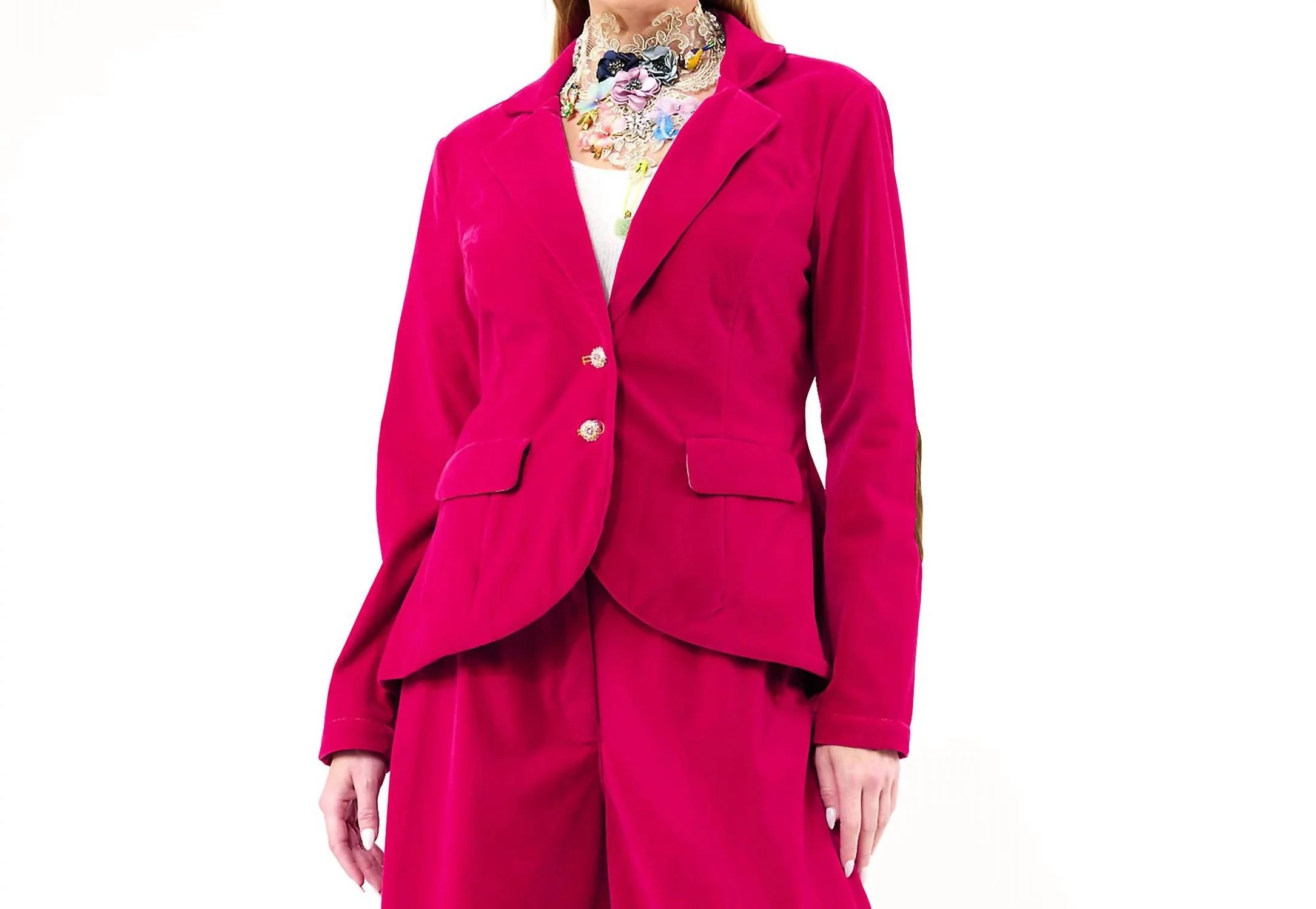 Jovie Blazer In Pink