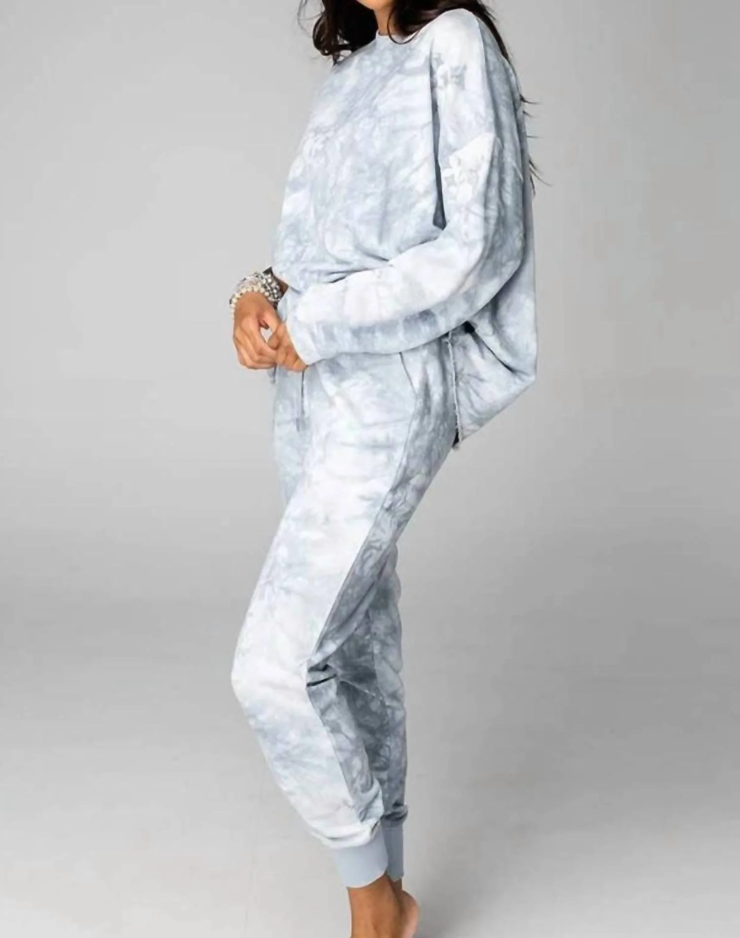 Lounge Bottoms In Grey Clouds