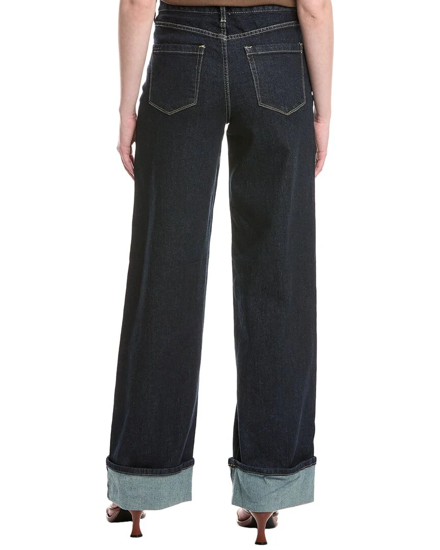Blank NYC The Franklin Night Break Wide Leg Jean