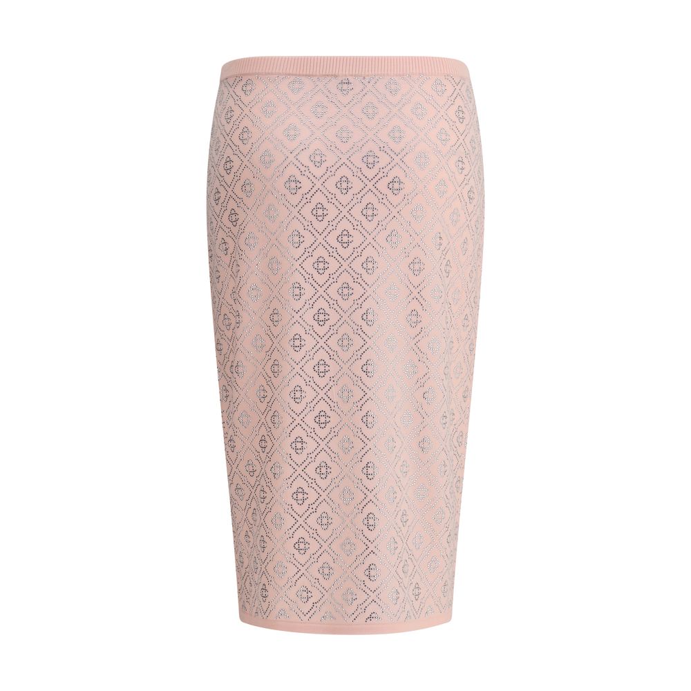 Casablanca Rhinestone Midi Women's Skirt