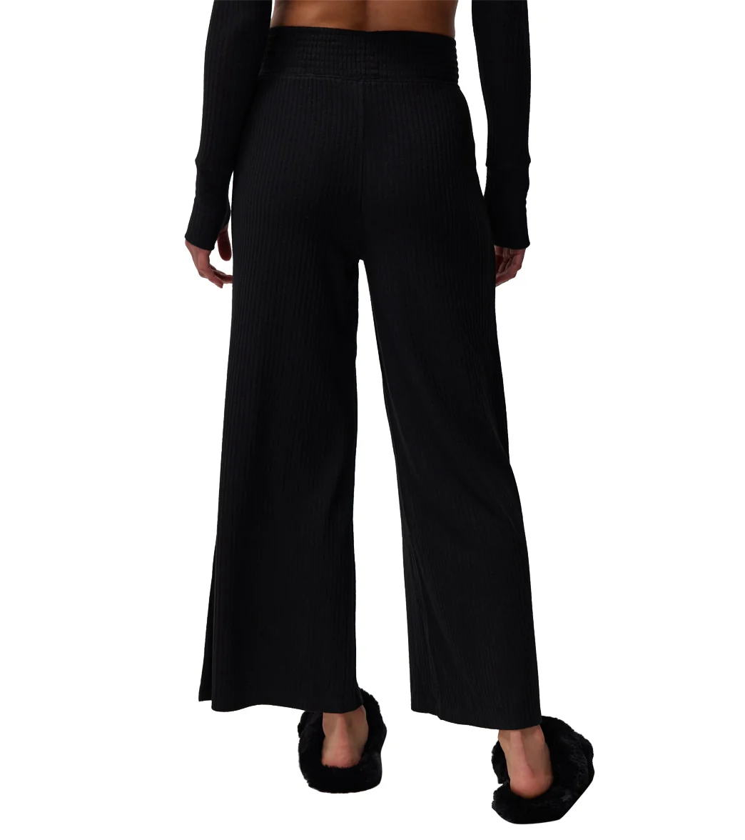 Spiritual Gangster Harmony Rib Wide Leg Pant